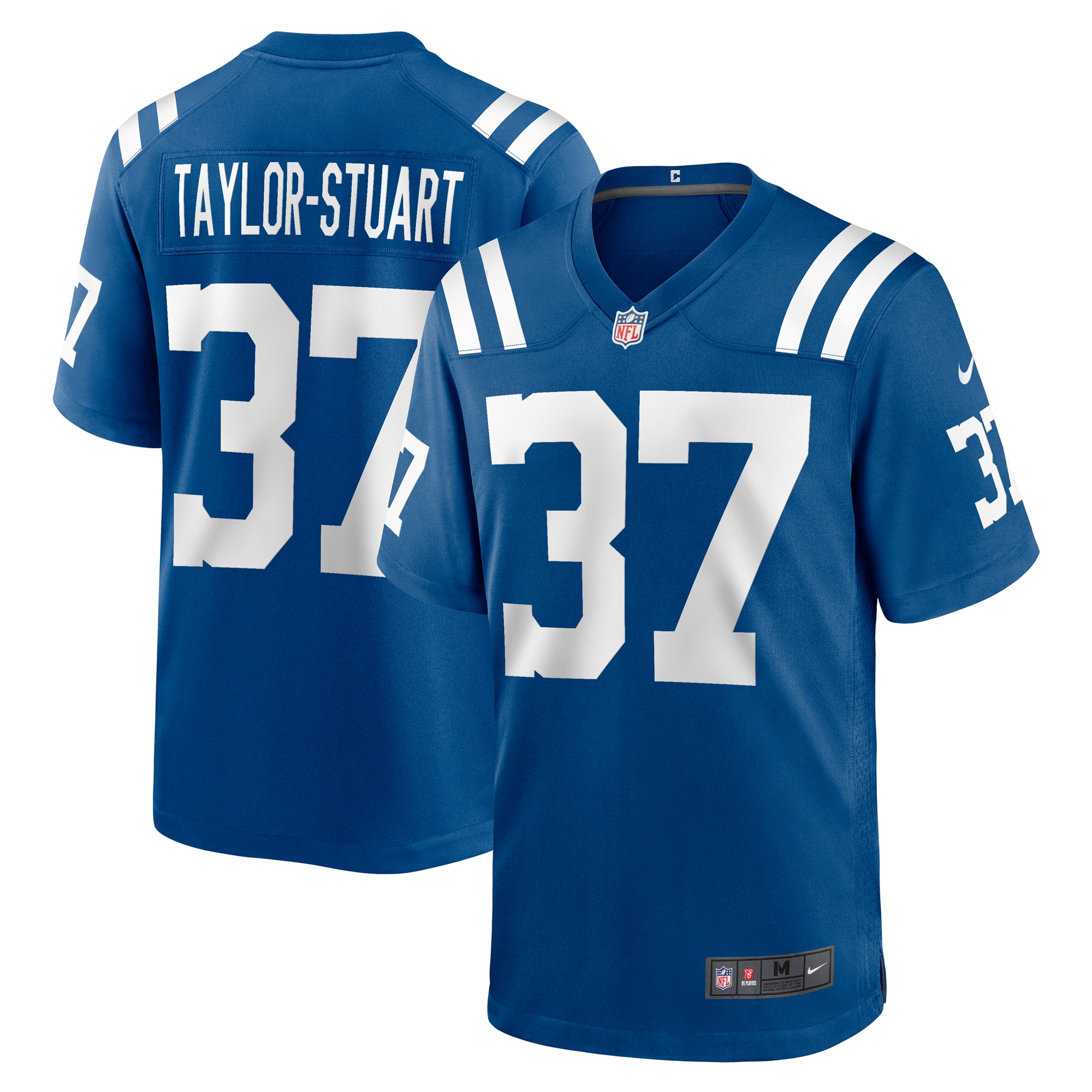 Men's Indianapolis Colts Isaac Taylor-stuart Royal Team Game Jersey Js9631