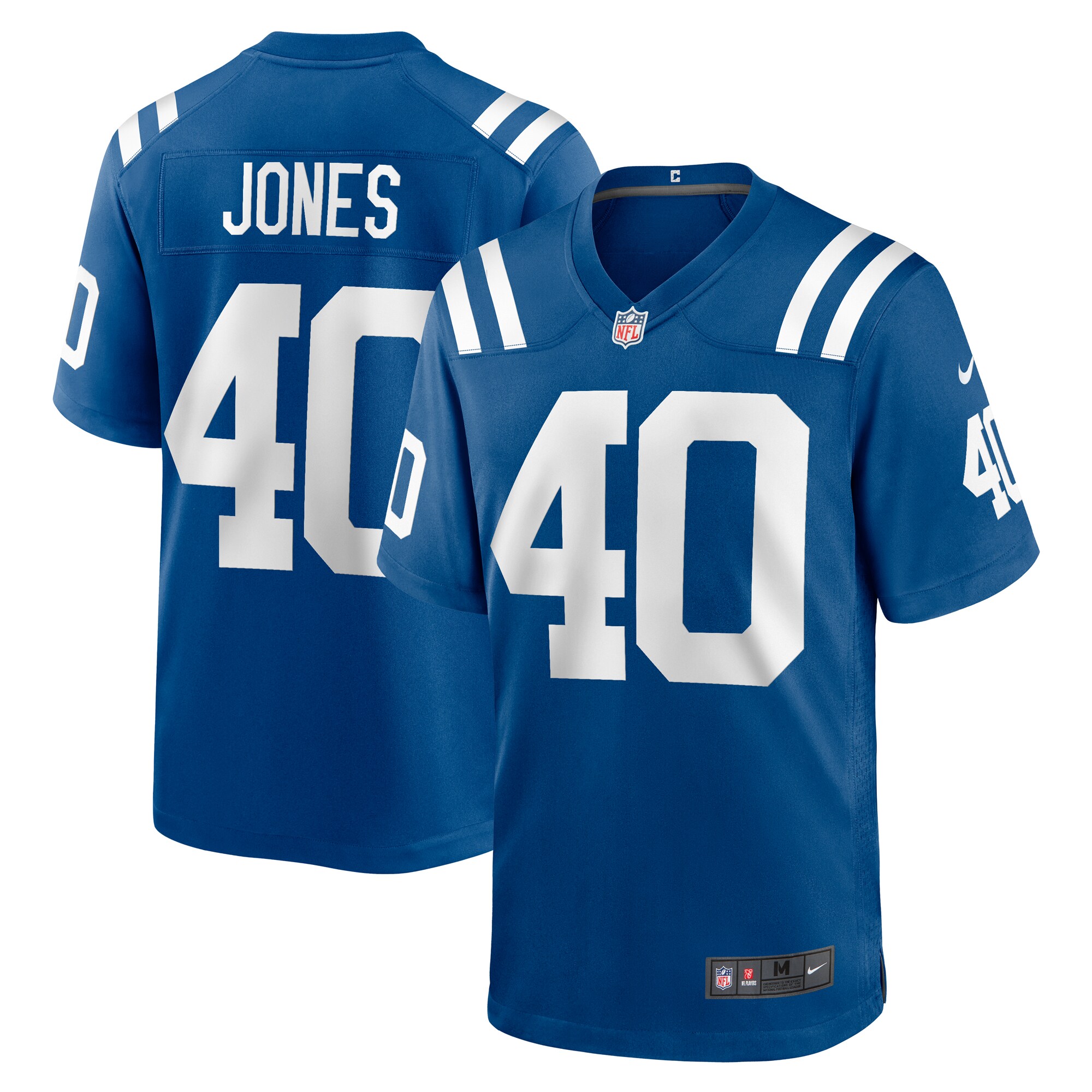 Men's Indianapolis Colts Jaylon Jones Royal Team Game Jersey Js8672