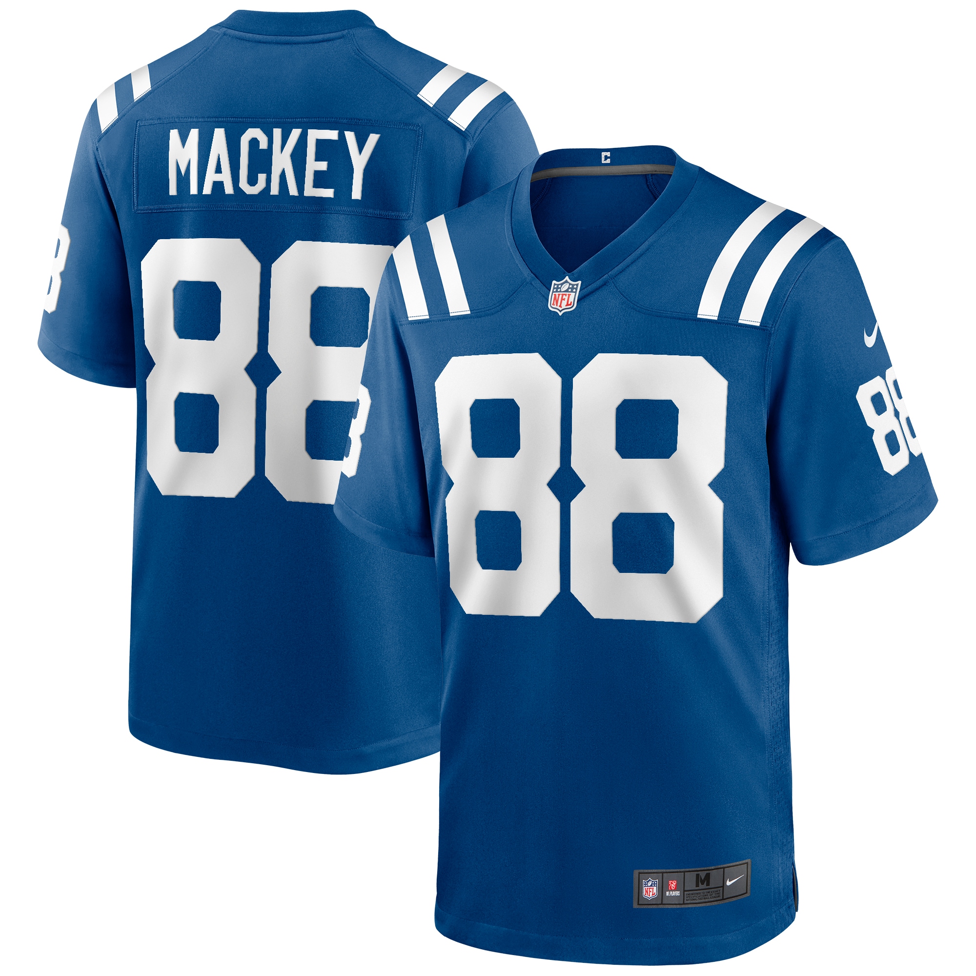 Men's Indianapolis Colts John Mackey Royal Game Retired Player Jersey Js5810