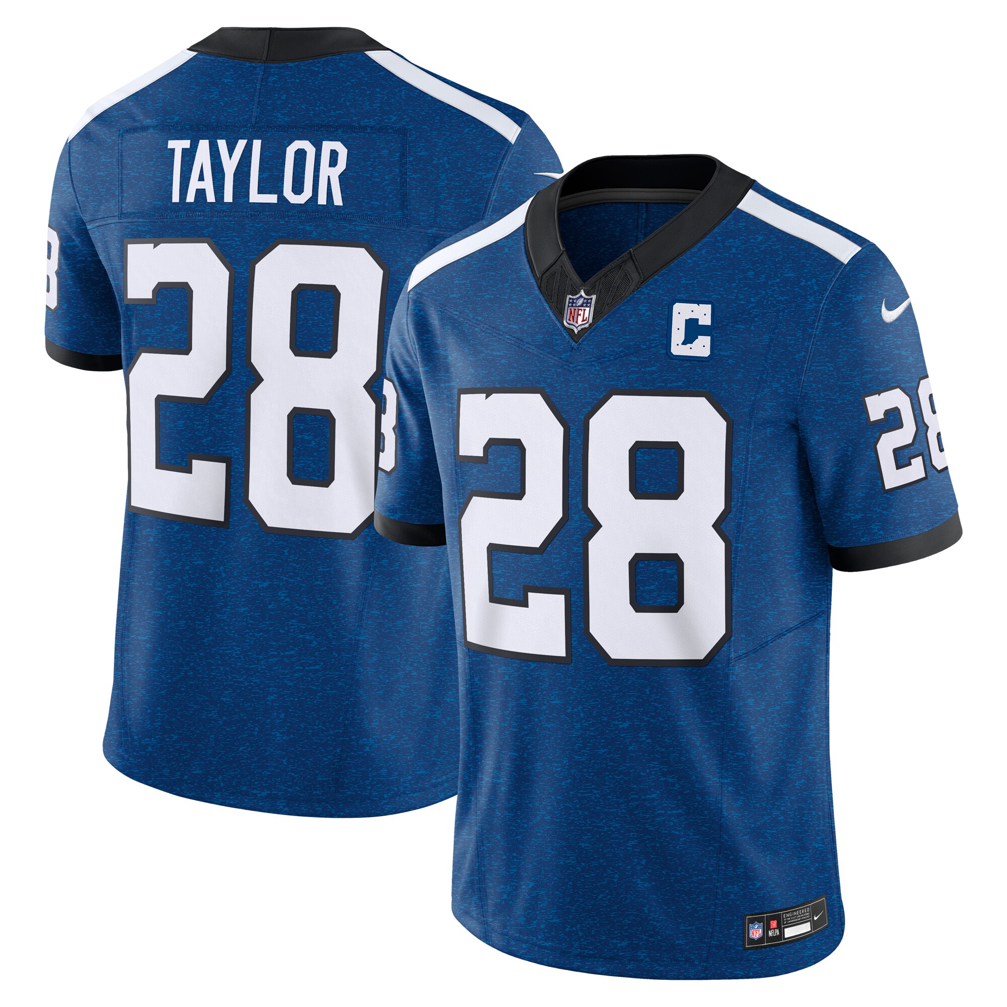 Men's Indianapolis Colts Jonathan Taylor Blue Vapor F.u.s.e. Limited Jersey Js3309