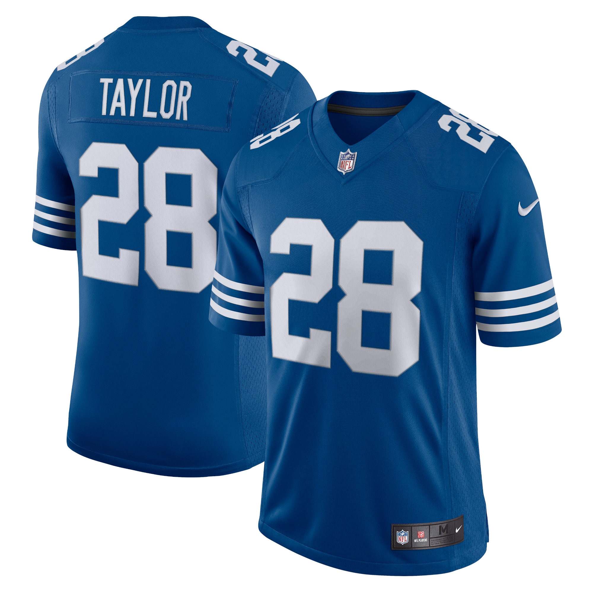 Men's Indianapolis Colts Jonathan Taylor Royal Alternate Vapor Limited Jersey Js1329