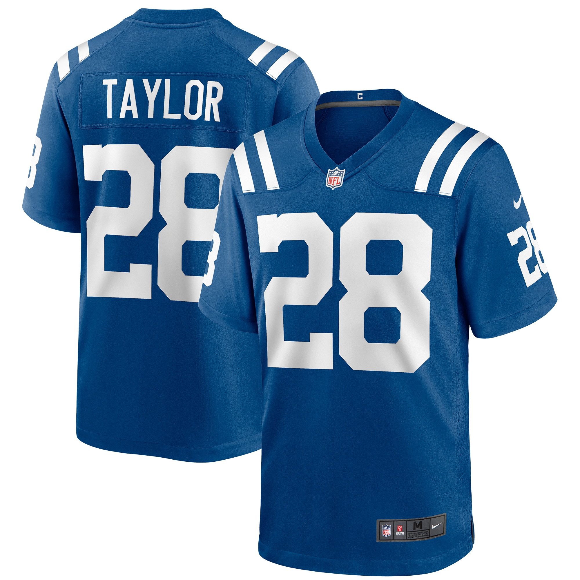 Men's Indianapolis Colts Jonathan Taylor Royal Player Game Jersey Js7123