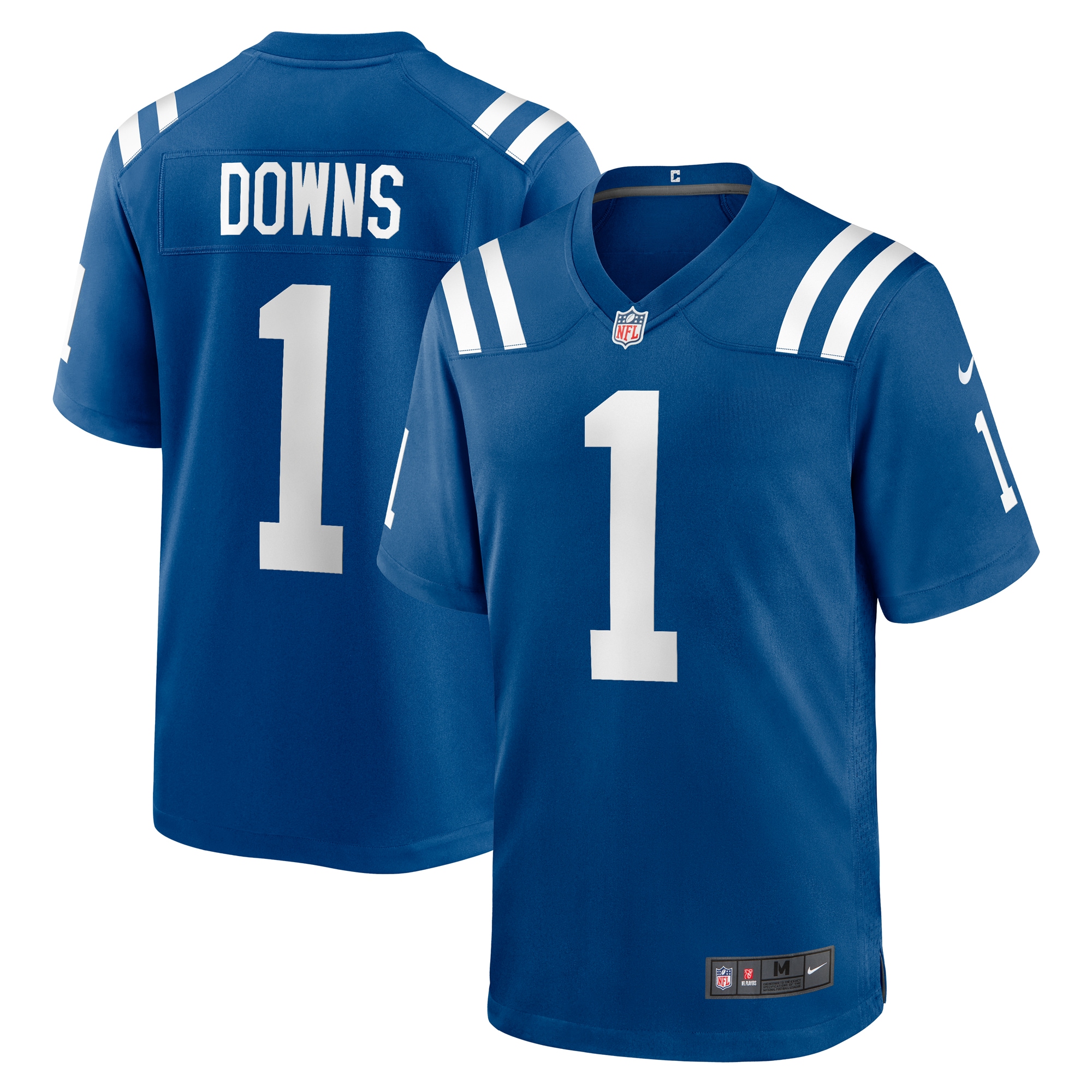 Men's Indianapolis Colts Josh Downs Royal Team Game Jersey Js1598