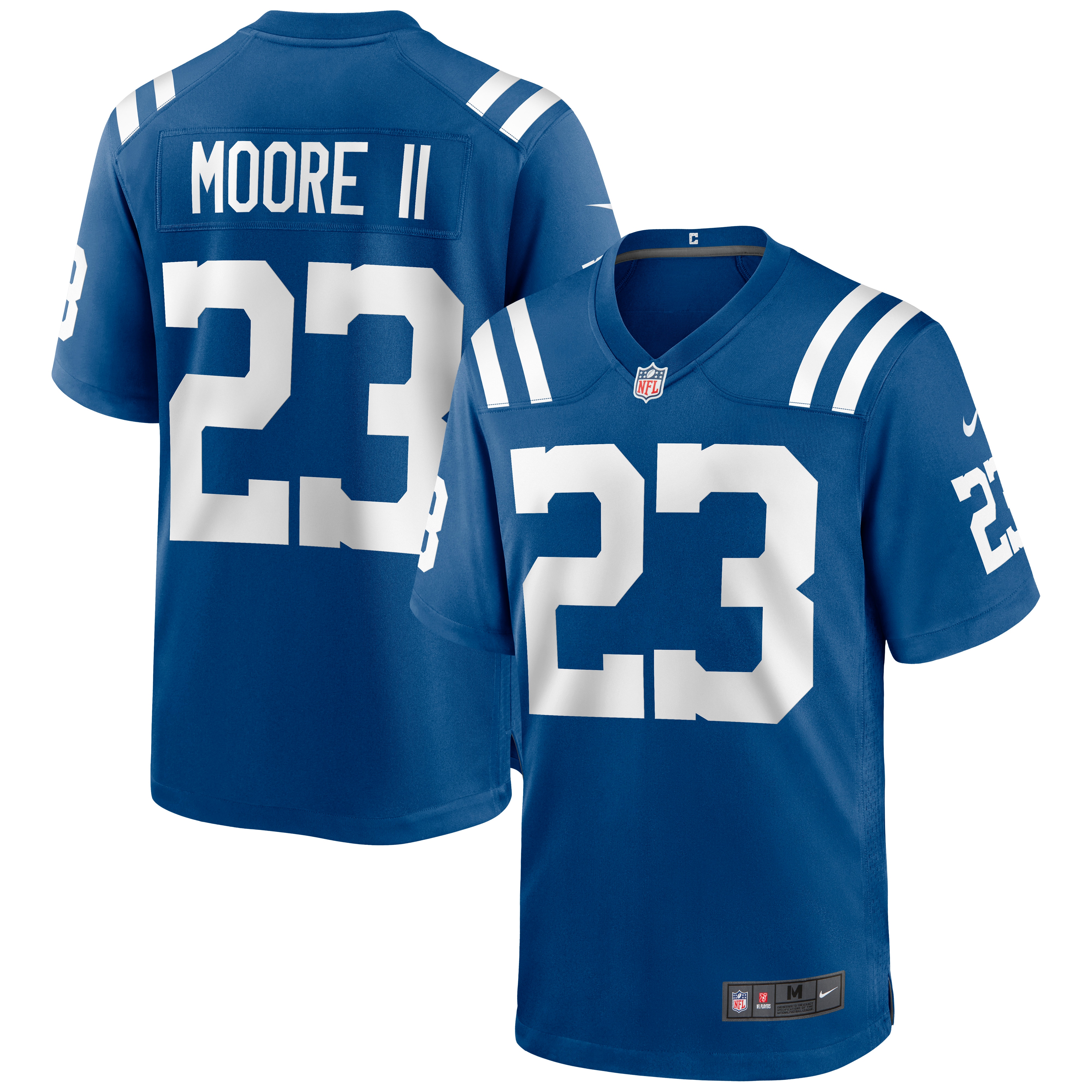 Men's Indianapolis Colts Kenny Moore Ii Royal Game Jersey Js2258