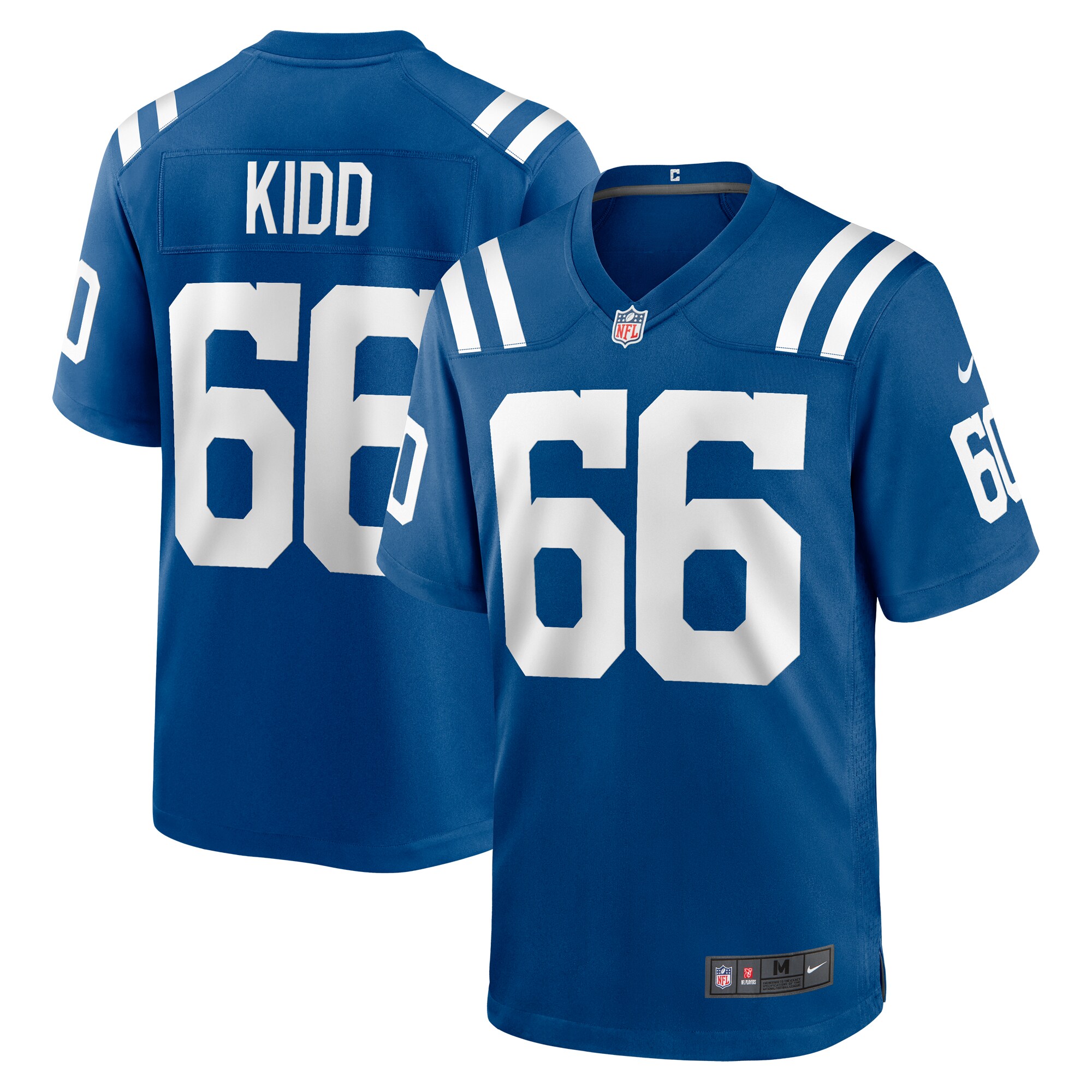 Men's Indianapolis Colts Lewis Kidd Royal Game Jersey Js1924