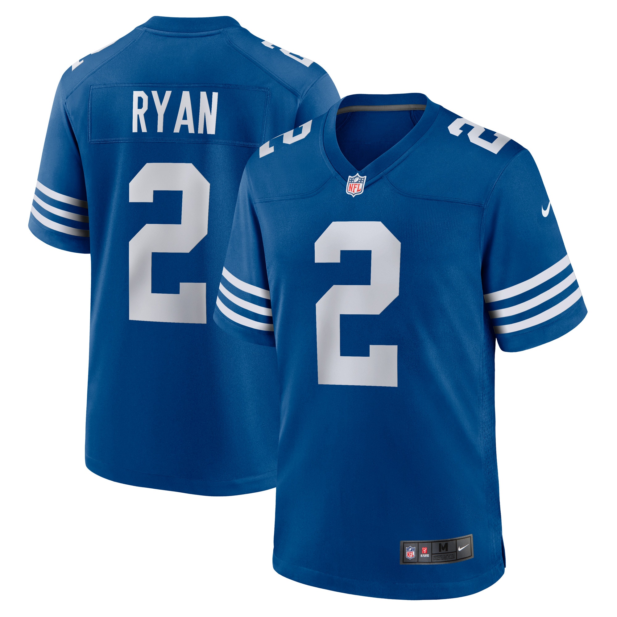 Men's Indianapolis Colts Matt Ryan Royal Alternate Game Jersey Js5071