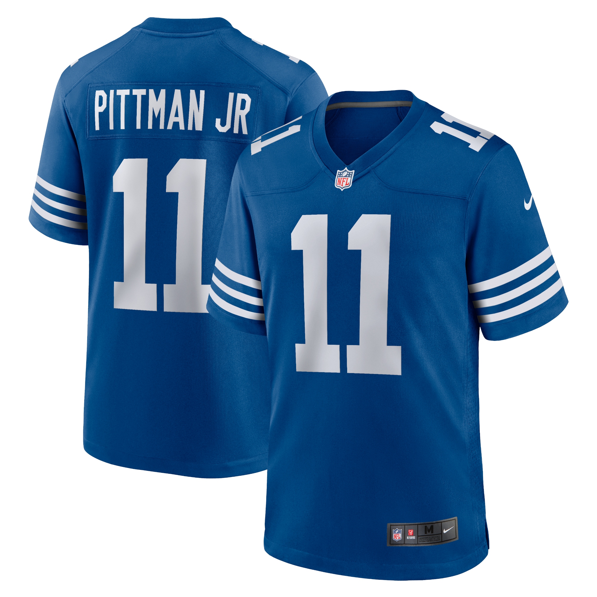 Men's Indianapolis Colts Michael Pittman Jr. Royal Alternate Game Jersey Js2957