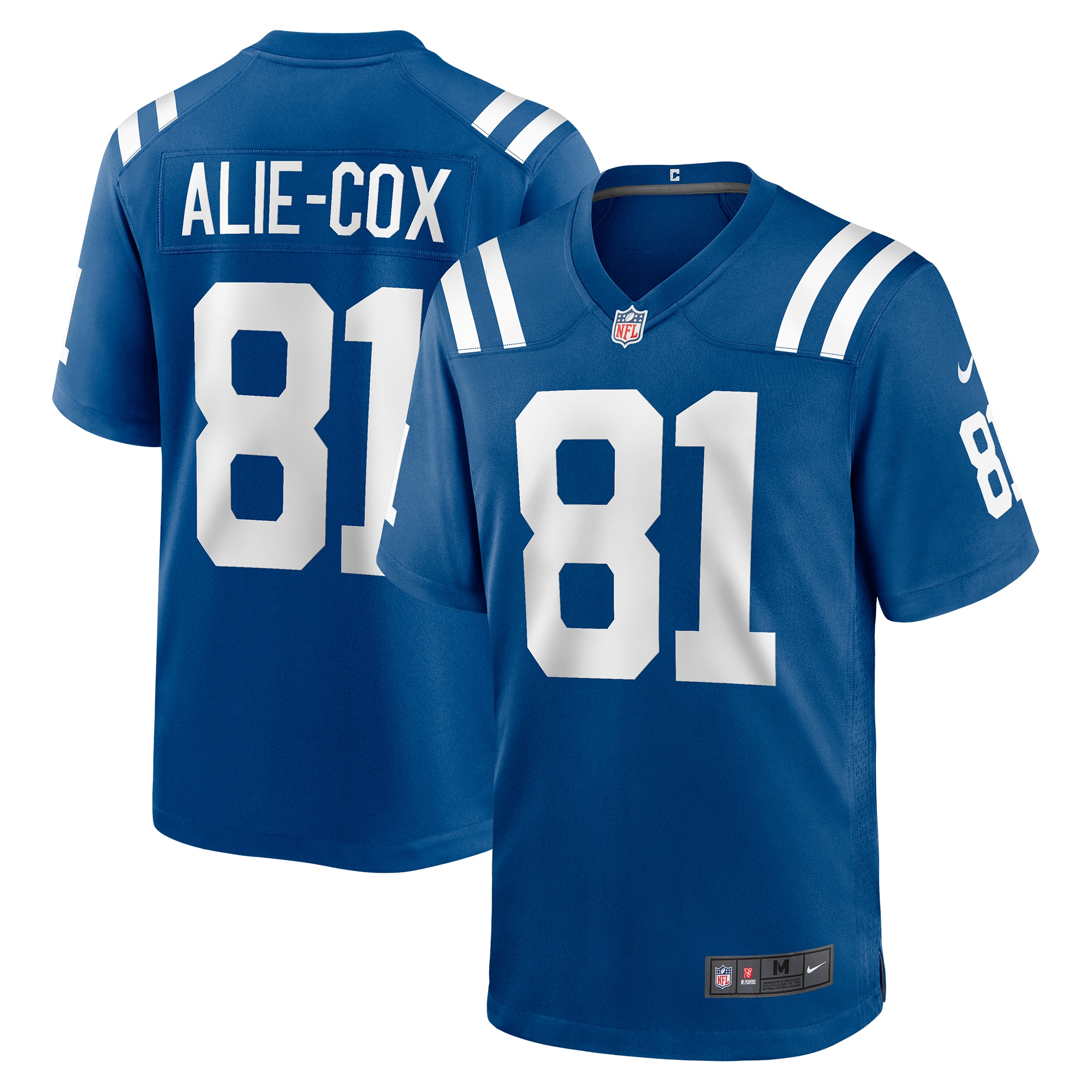 Men's Indianapolis Colts Mo Alie-cox Royal Team Game Jersey Js1283