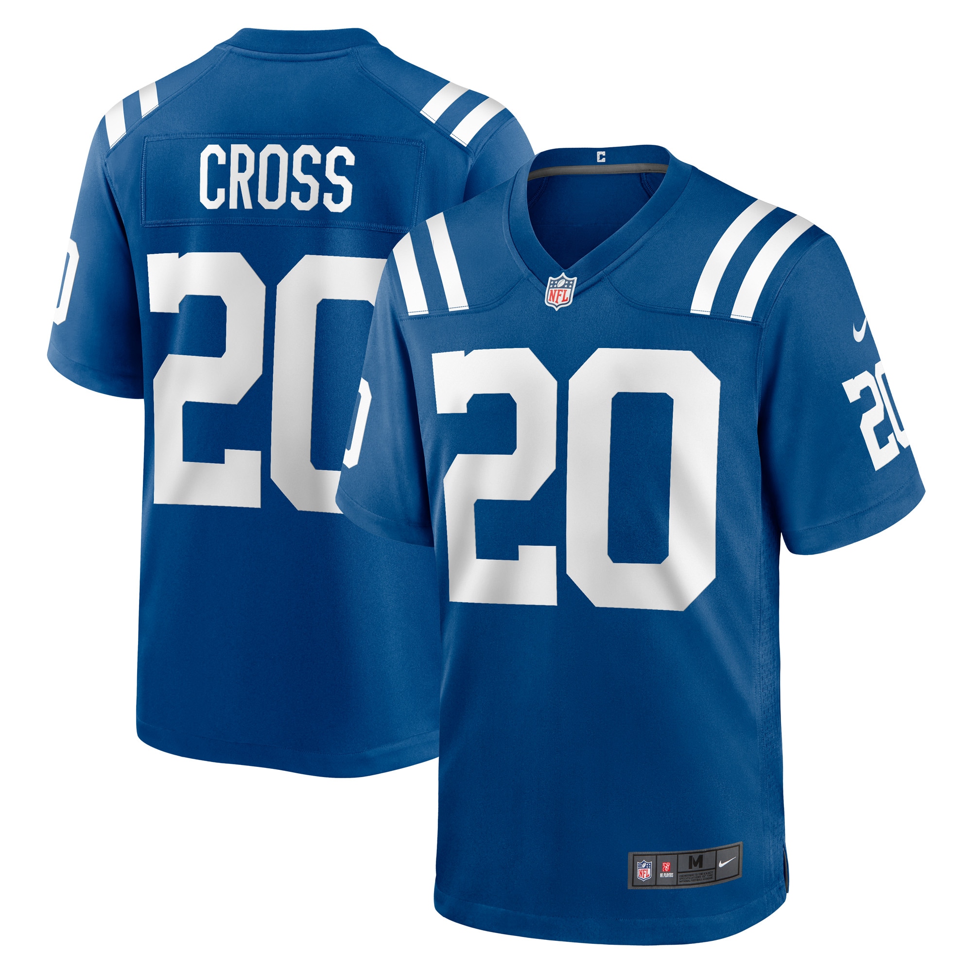Men's Indianapolis Colts Nick Cross Royal Player Game Jersey Js8671