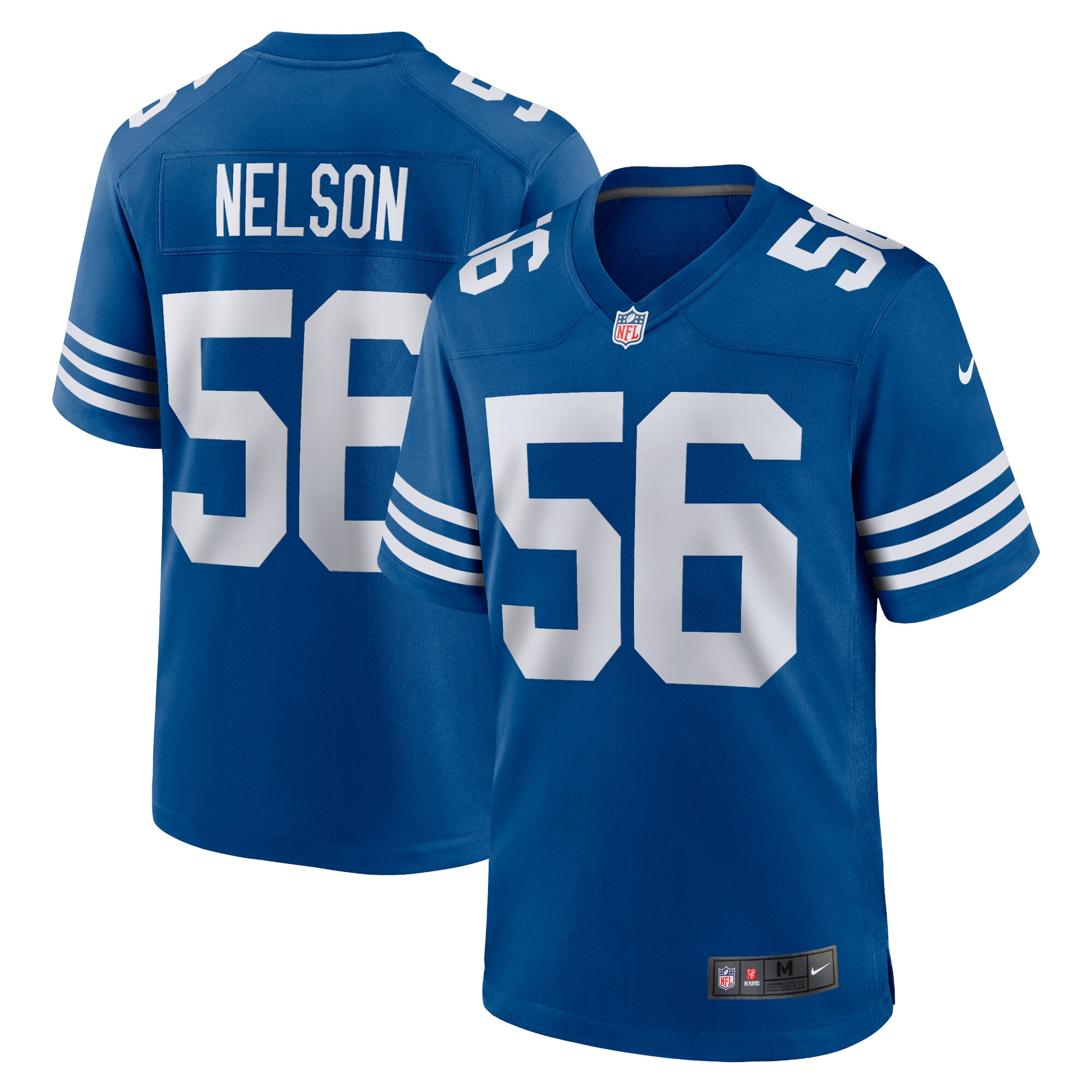 Men's Indianapolis Colts Quenton Nelson Royal Alternate Game Jersey Js4677