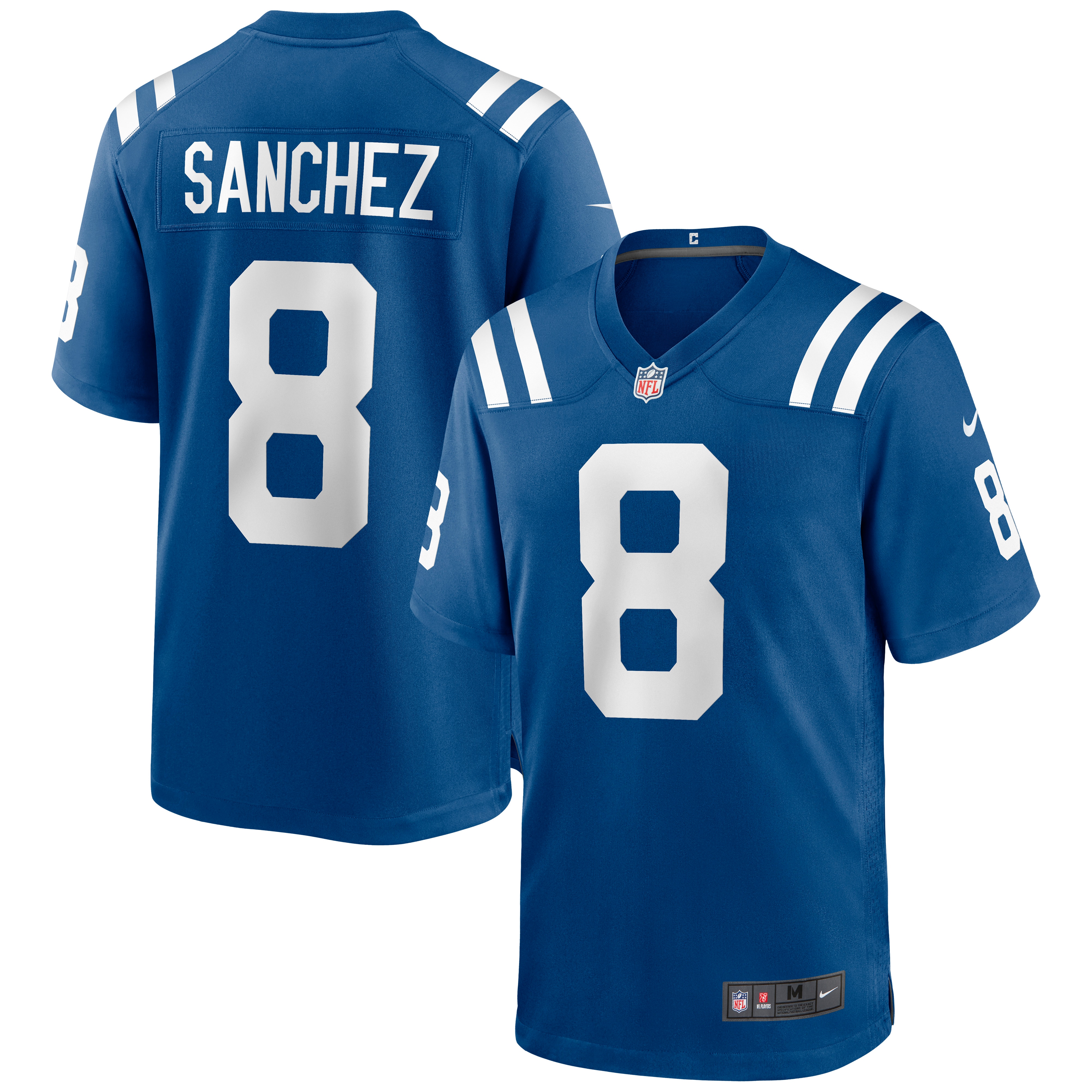 Men's Indianapolis Colts Rigoberto Sanchez Royal Game Jersey Js6577