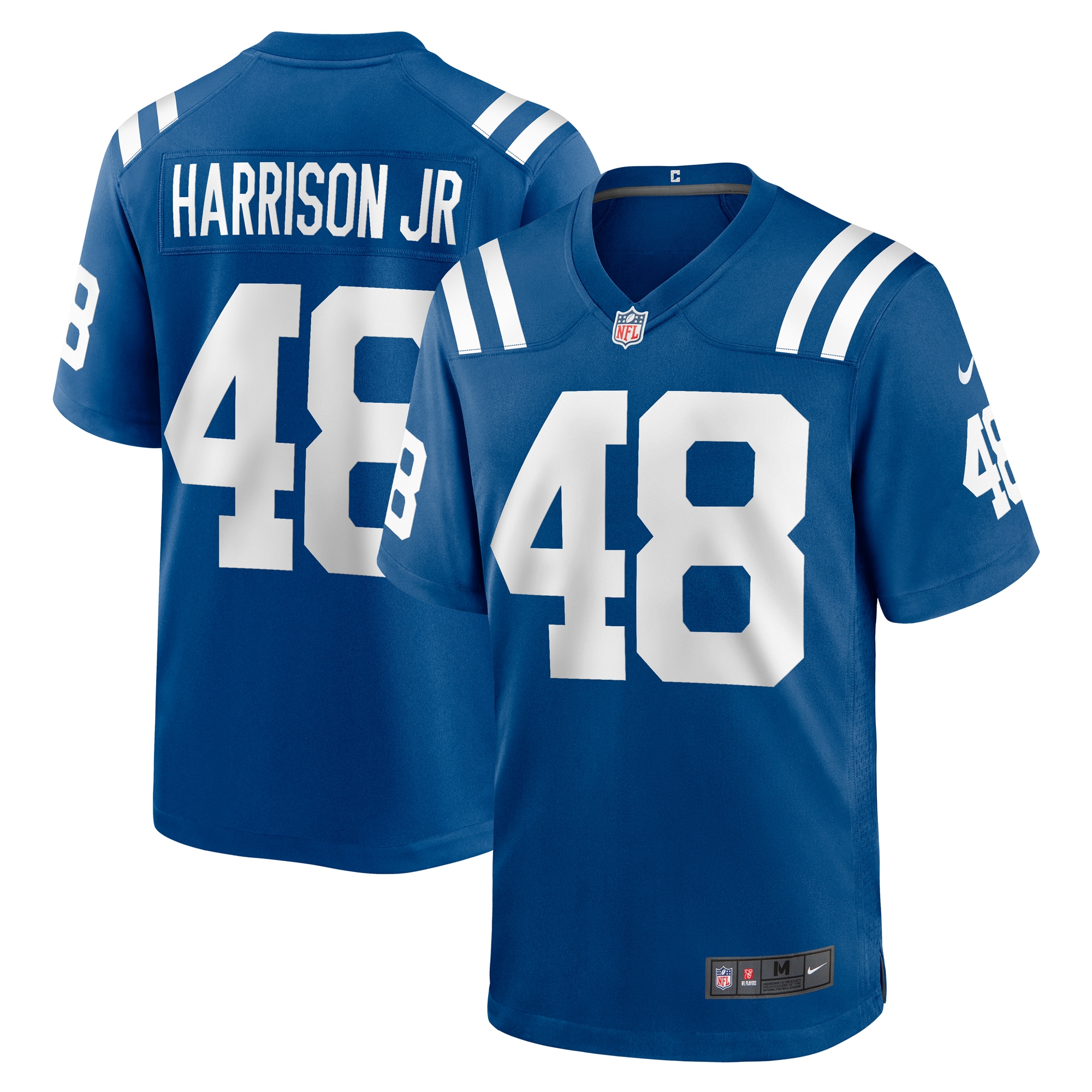 Men's Indianapolis Colts Ronnie Harrison Jr. Royal Team Game Jersey Js3619