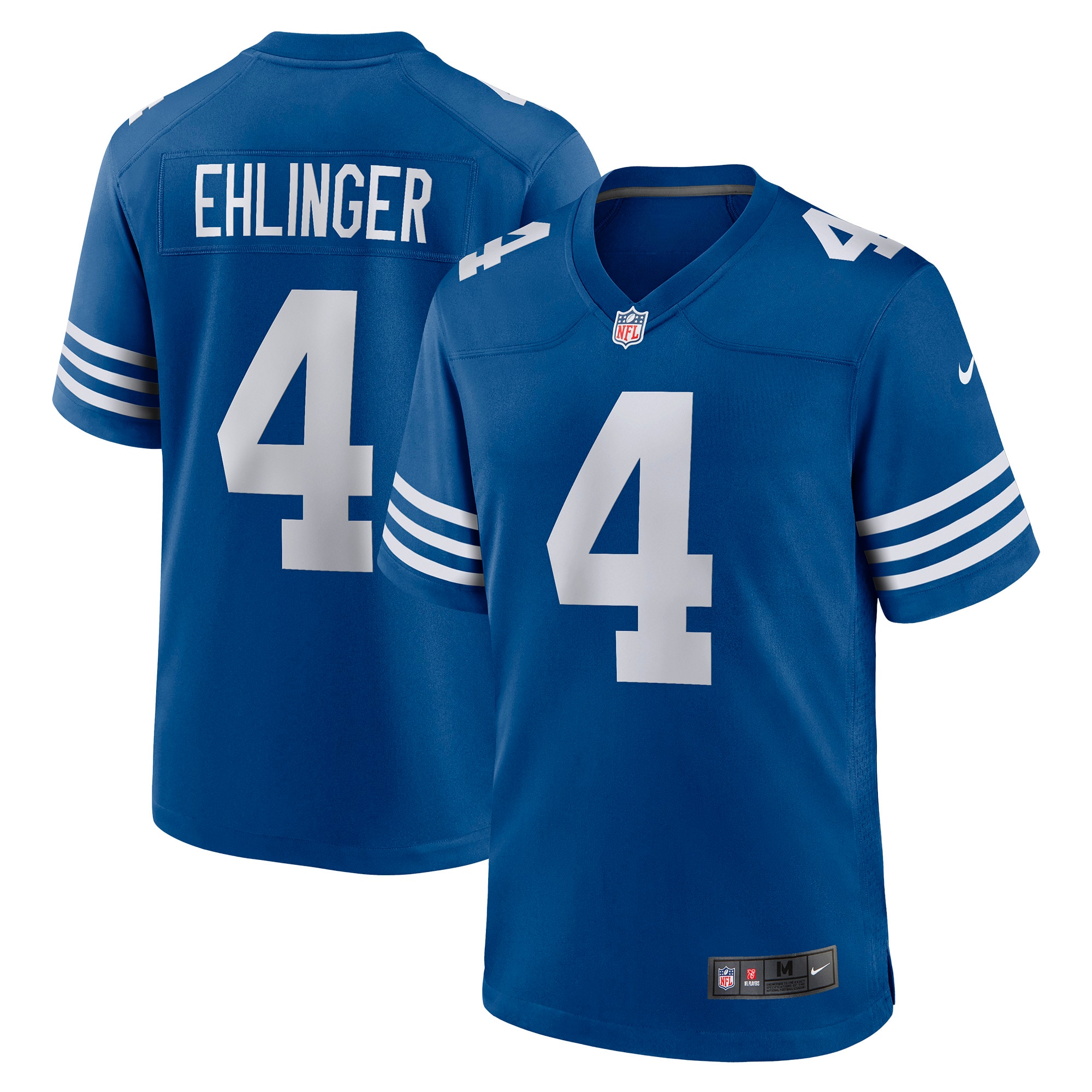 Men's Indianapolis Colts Sam Ehlinger Blue Game Player Jersey Js8792