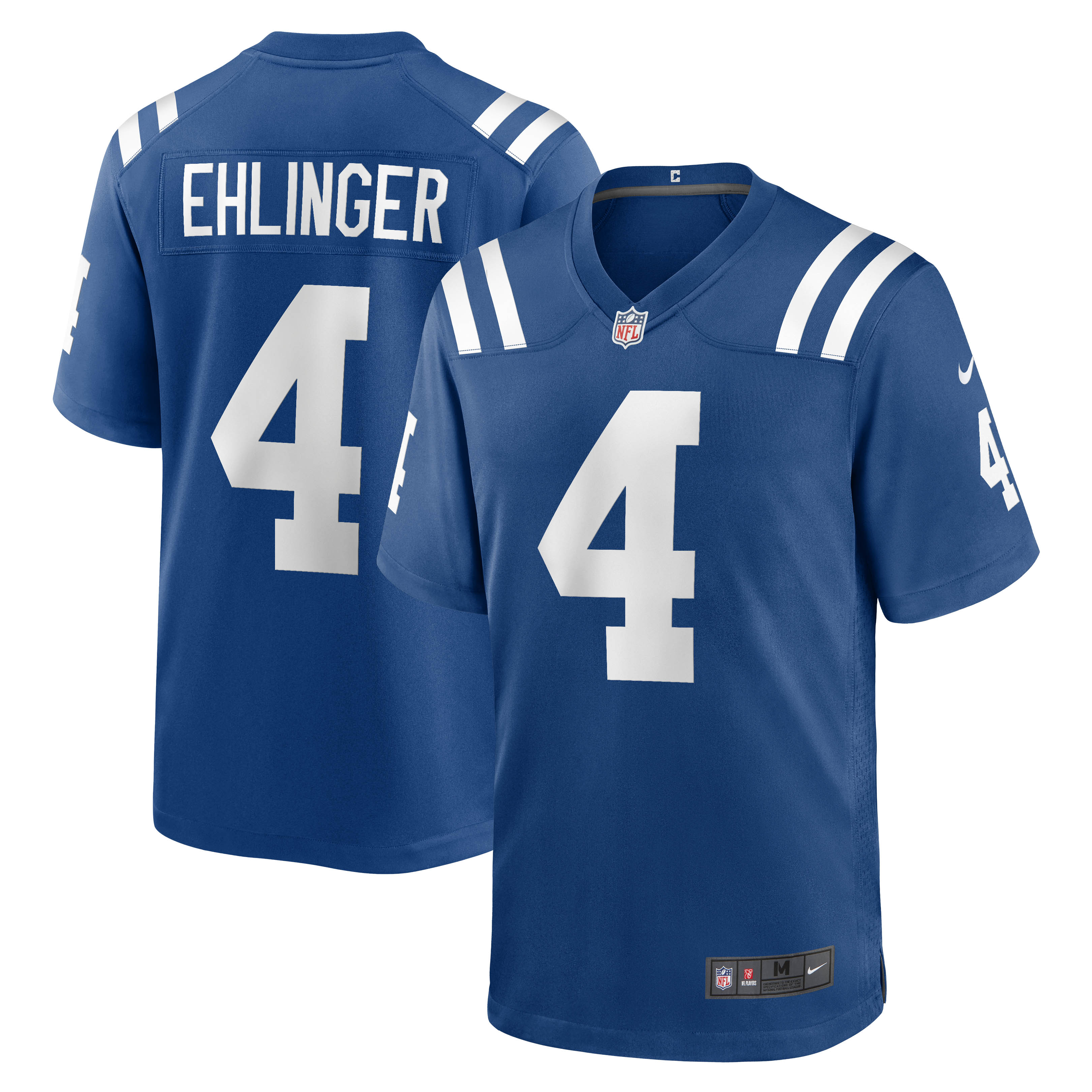 Men's Indianapolis Colts Sam Ehlinger Royal Game Jersey Js4304