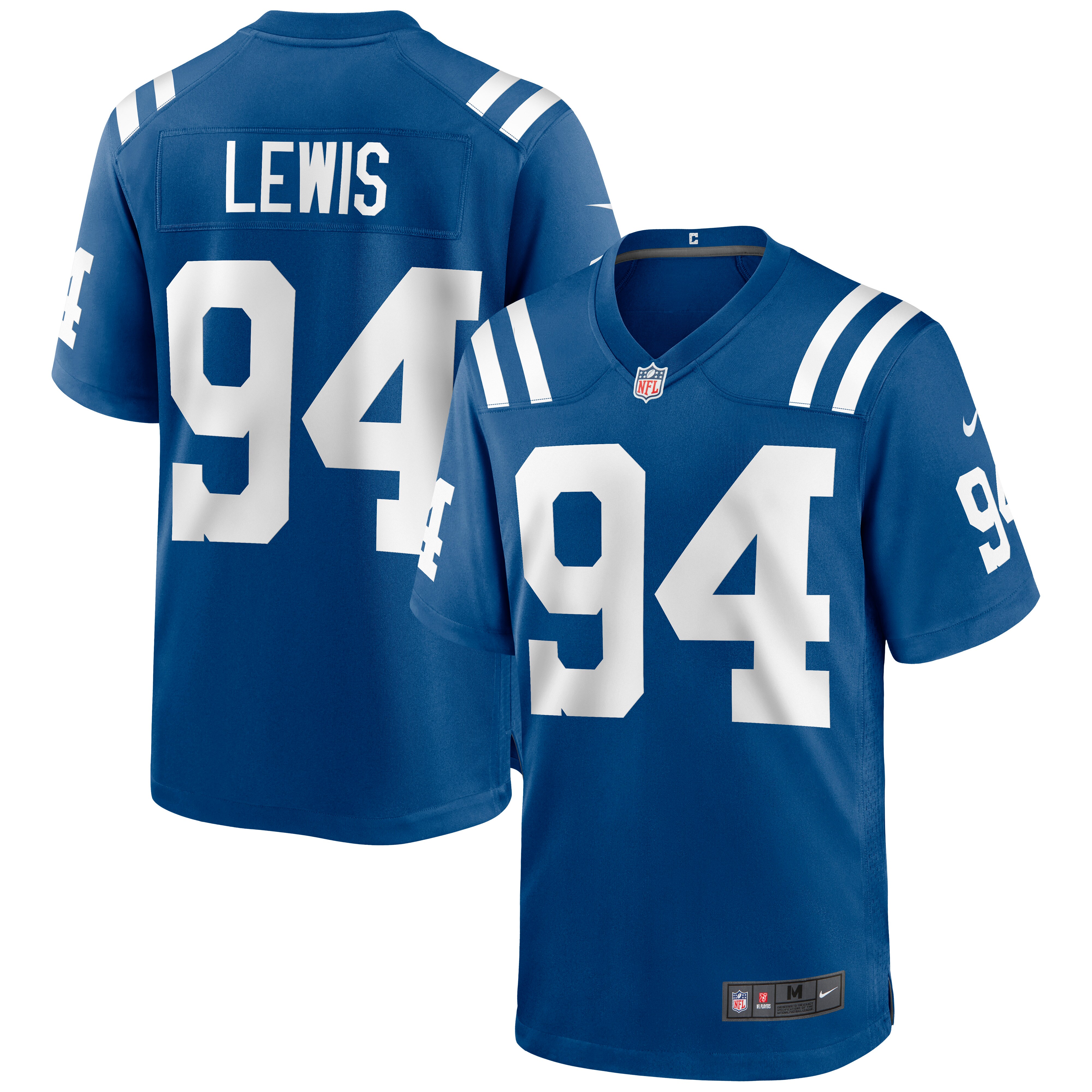 Men's Indianapolis Colts Tyquan Lewis Royal Game Jersey Js5300