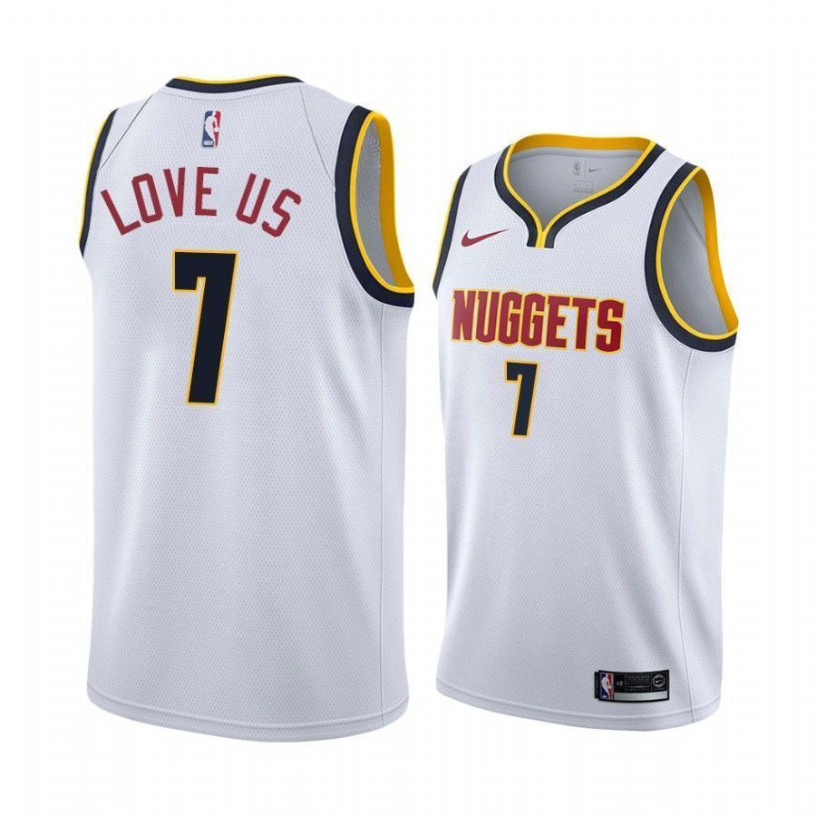Men's Jerami Grant Love Us Nuggets Association Jersey
