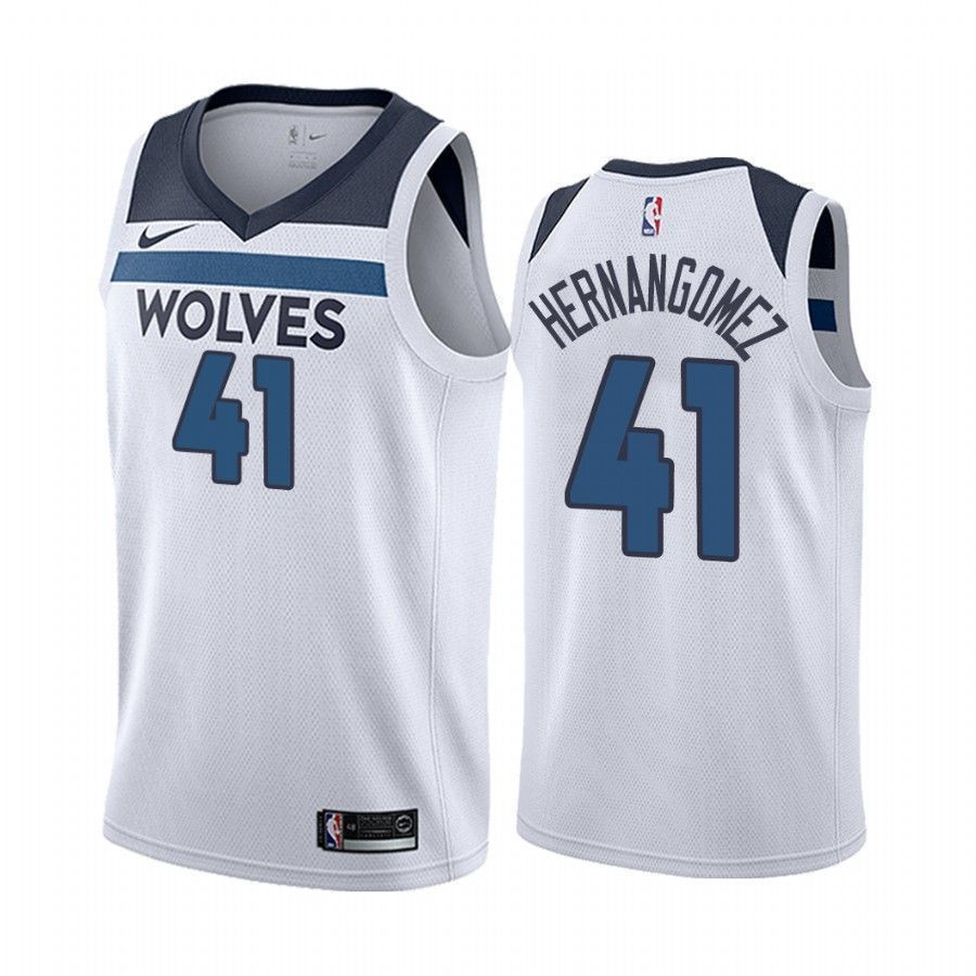 Men's Juancho Hernangomez Minnesota Timberwolves White Association Jersey