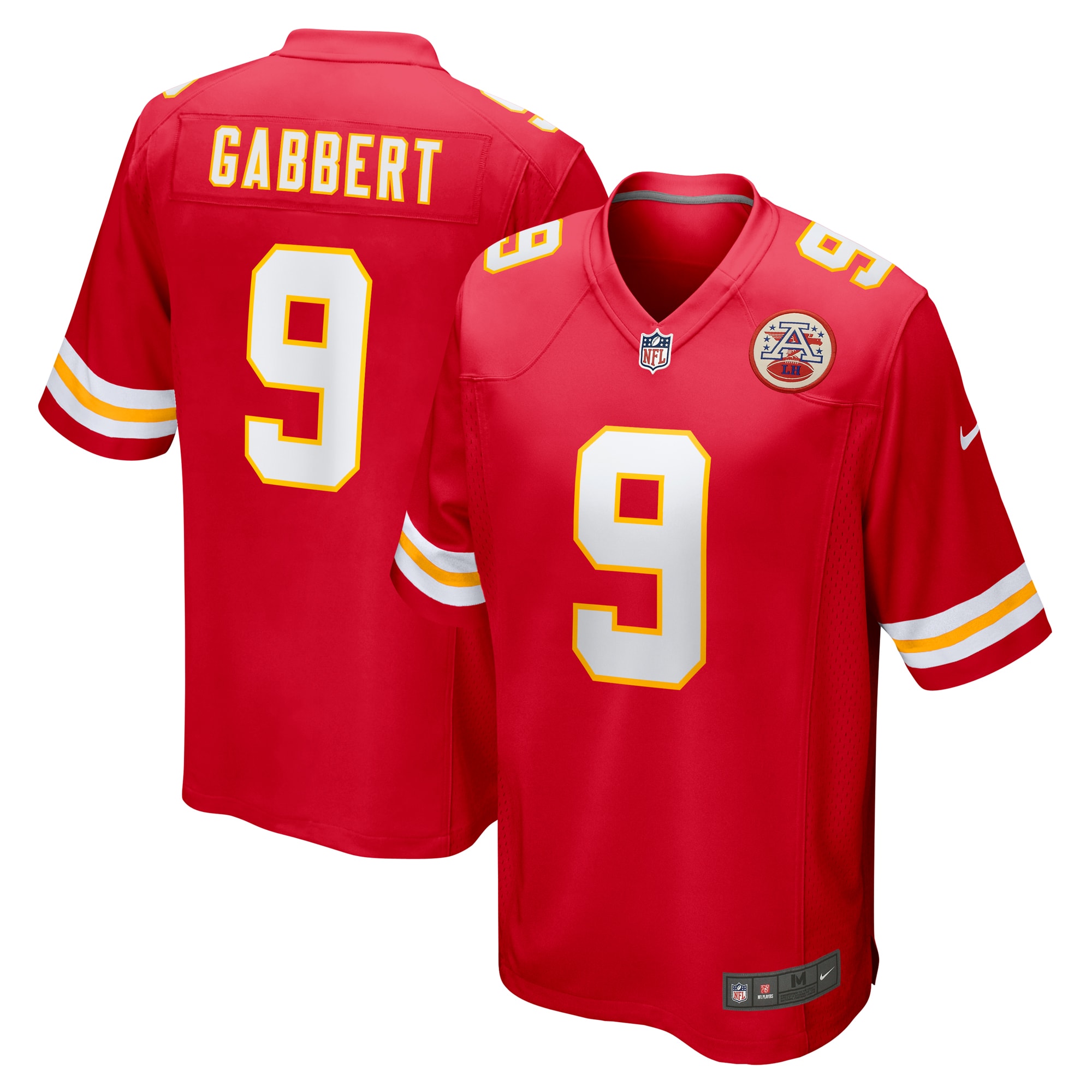 Men's Kansas City Chiefs Blaine Gabbert Red Game Jersey Js2066