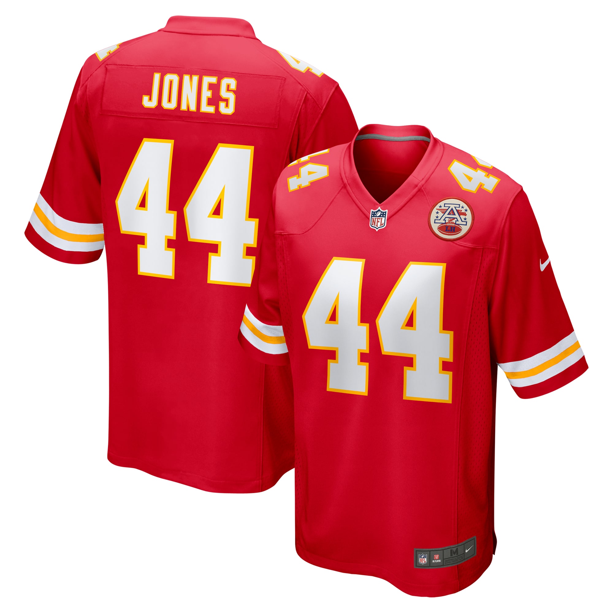 Men's Kansas City Chiefs Cam Jones Red Game Jersey Js1525