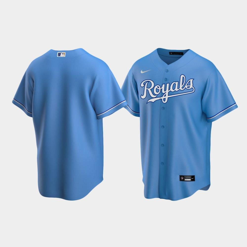 Men's Kansas City Royals Light Blue Alternate Jersey