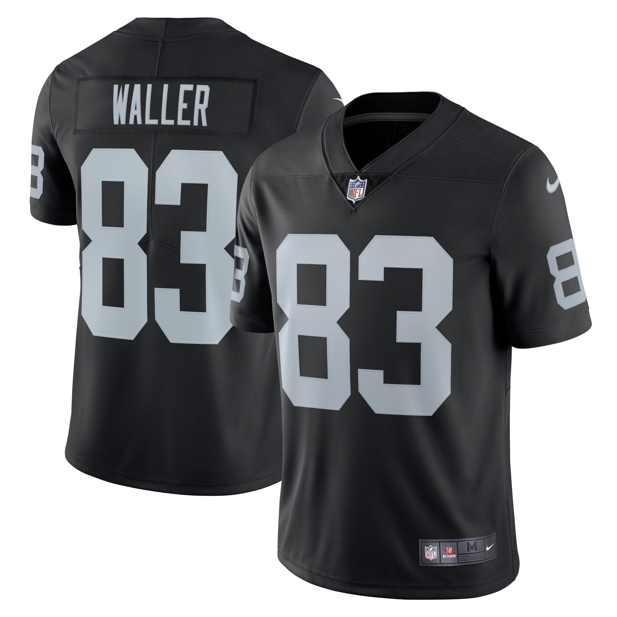 Men's Las Vegas Raiders Darren Waller Black Limited Jersey Js2358