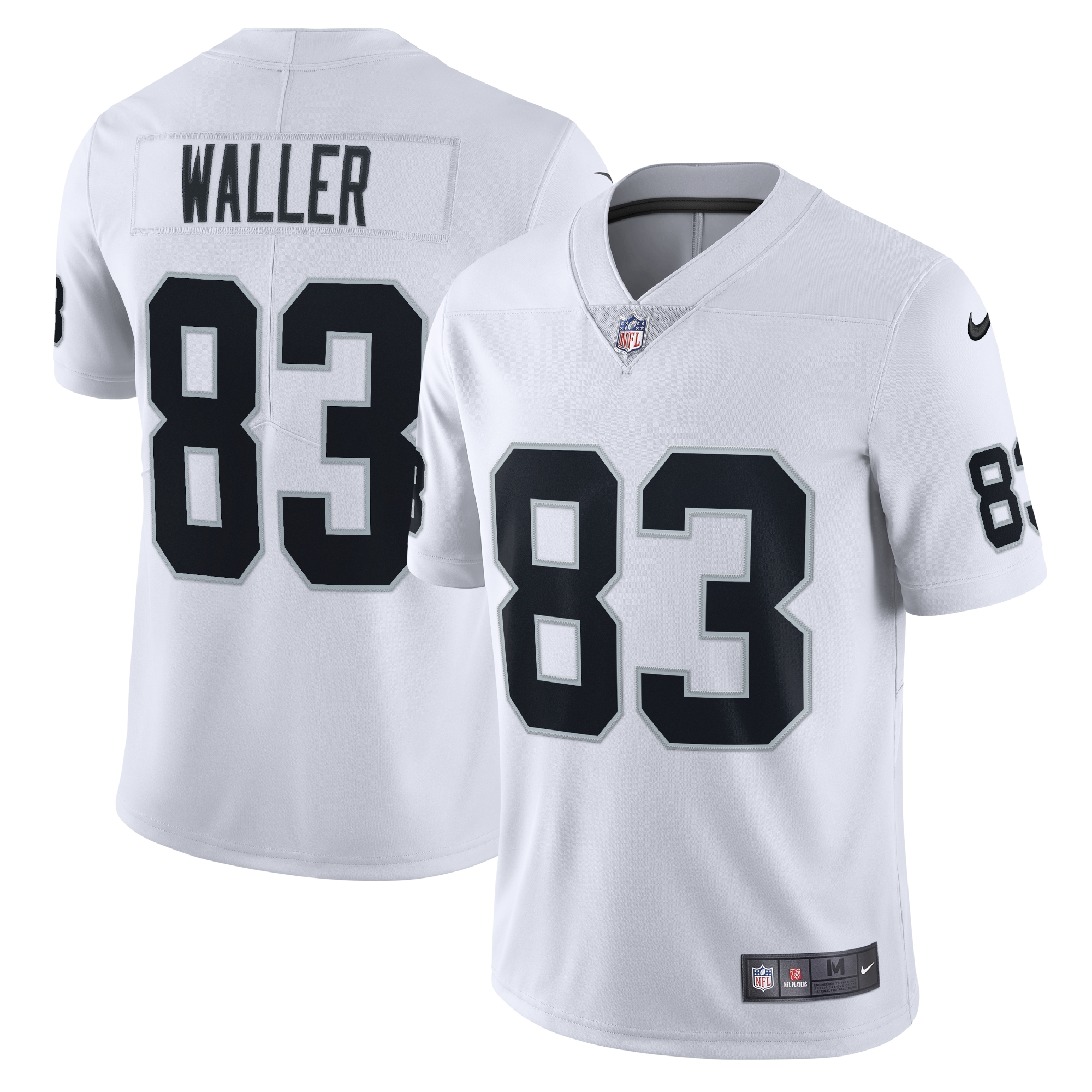 Men's Las Vegas Raiders Darren Waller White Vapor Limited Jersey Js5848