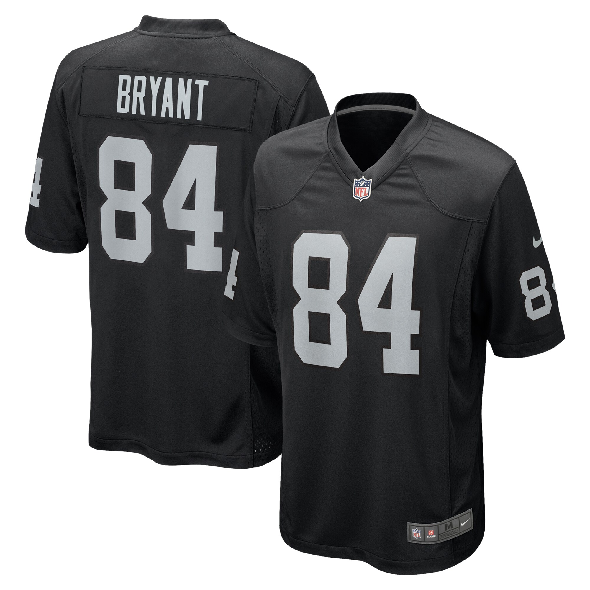 Men's Las Vegas Raiders Harrison Bryant Black Team Game Jersey Js7118