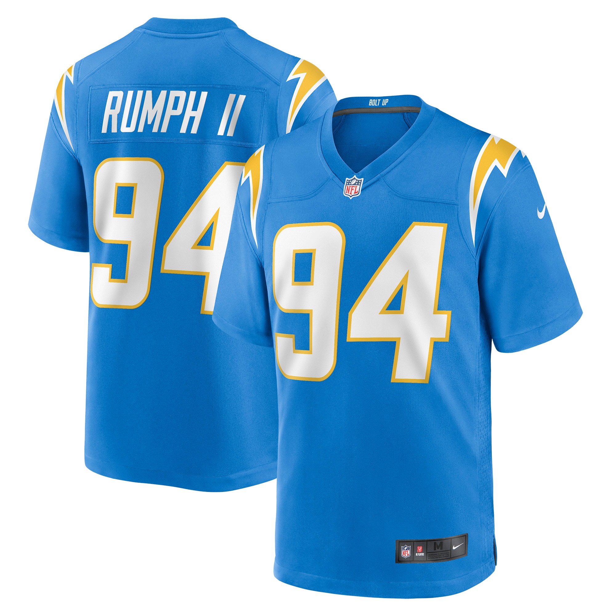 Men's Los Angeles Chargers Chris Rumph Ii Powder Blue Game Jersey Js1362