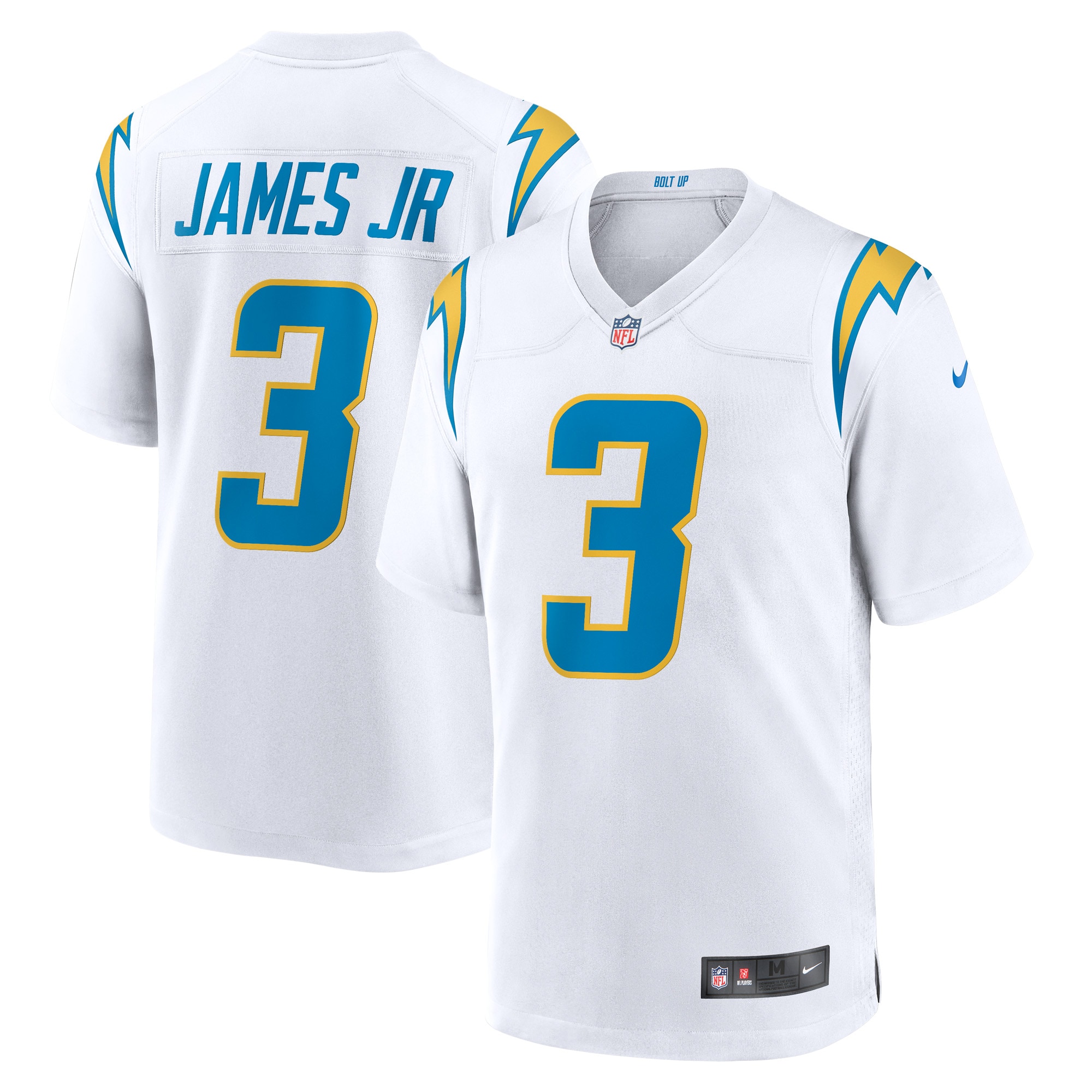 Men's Los Angeles Chargers Derwin James Jr. White Game Jersey Js8567