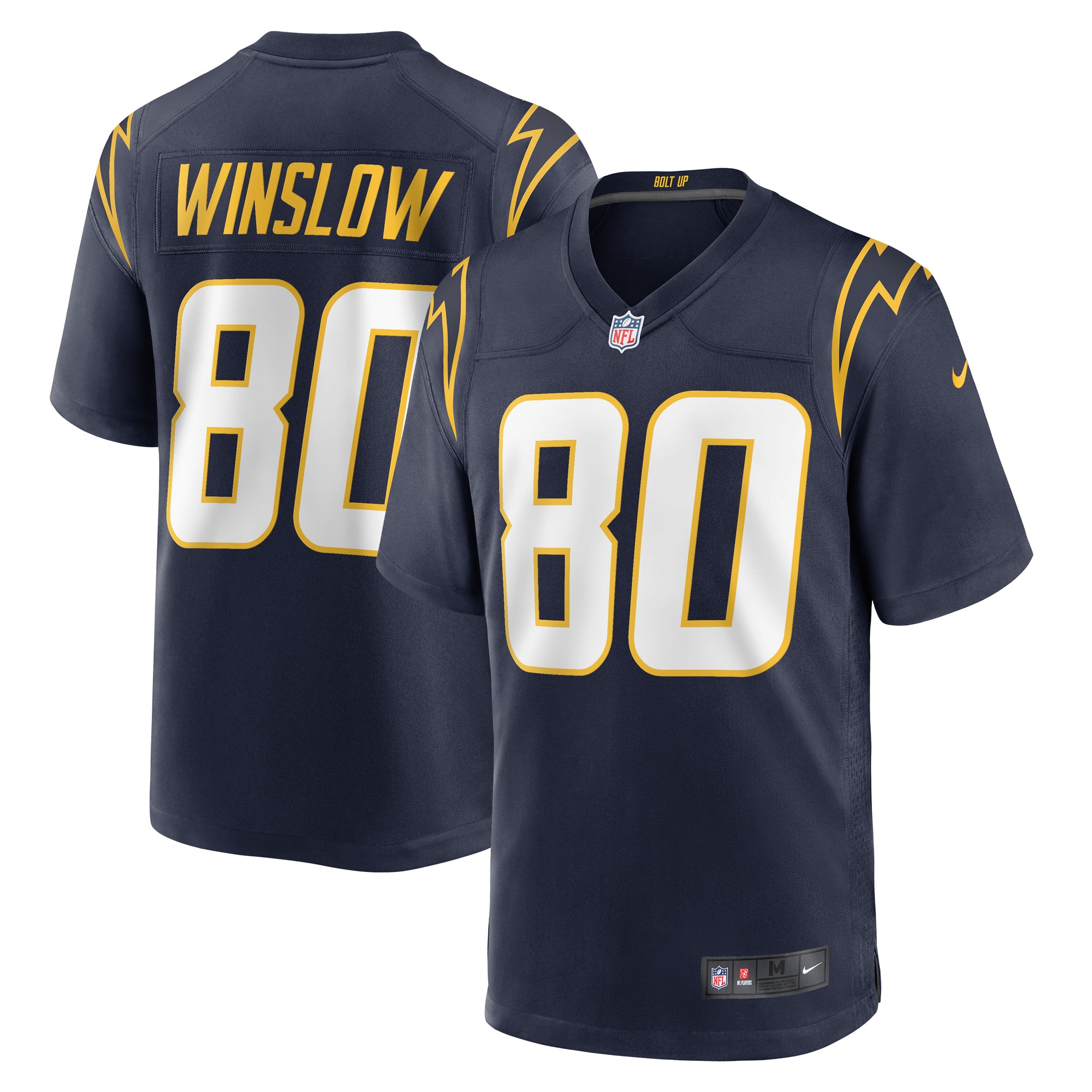 Men's Los Angeles Chargers Kellen Winslow Navy Retired Player Jersey Js2440