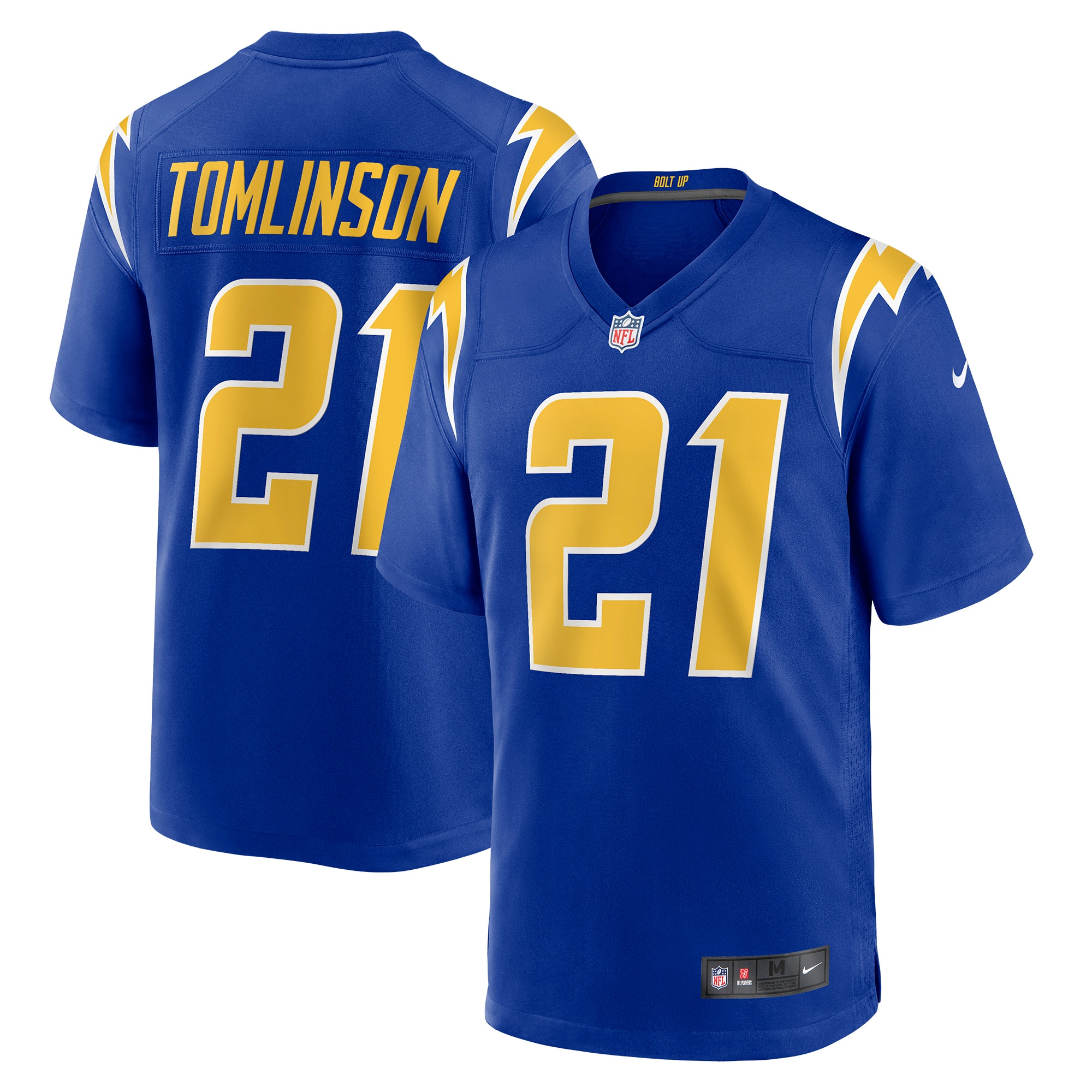 Men's Los Angeles Chargers Ladainian Tomlinson Royal Retired Player Alternate Game Jersey Js9377