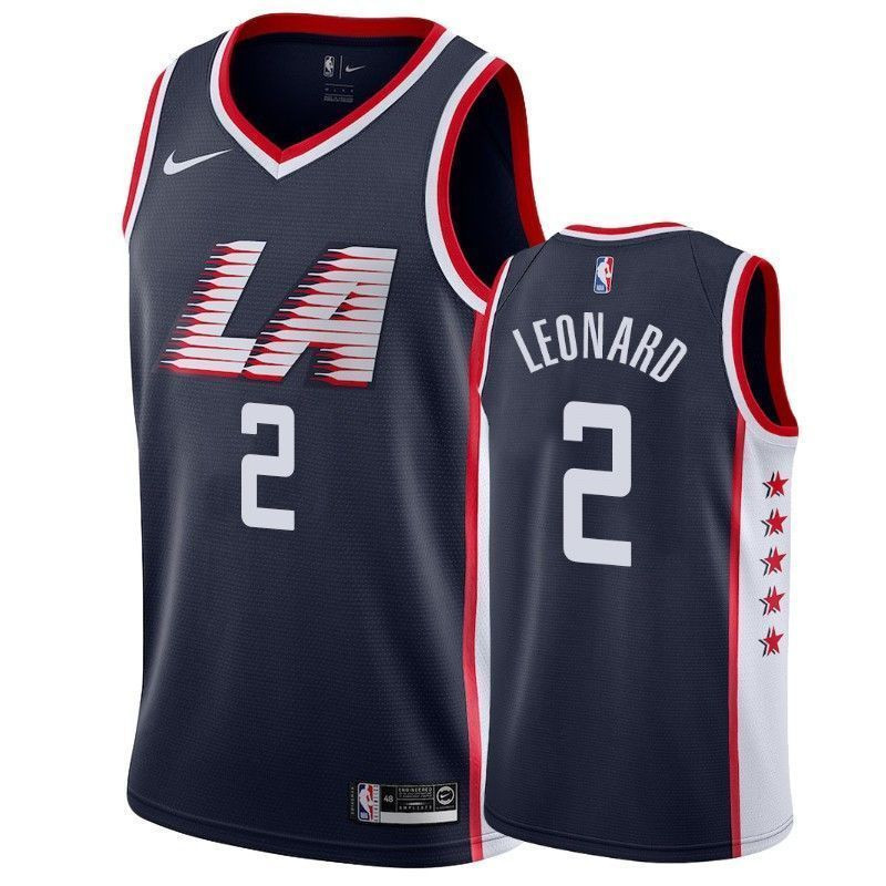 Men's Los Angeles Clippers Kawhi Leonard 2 City Jersey