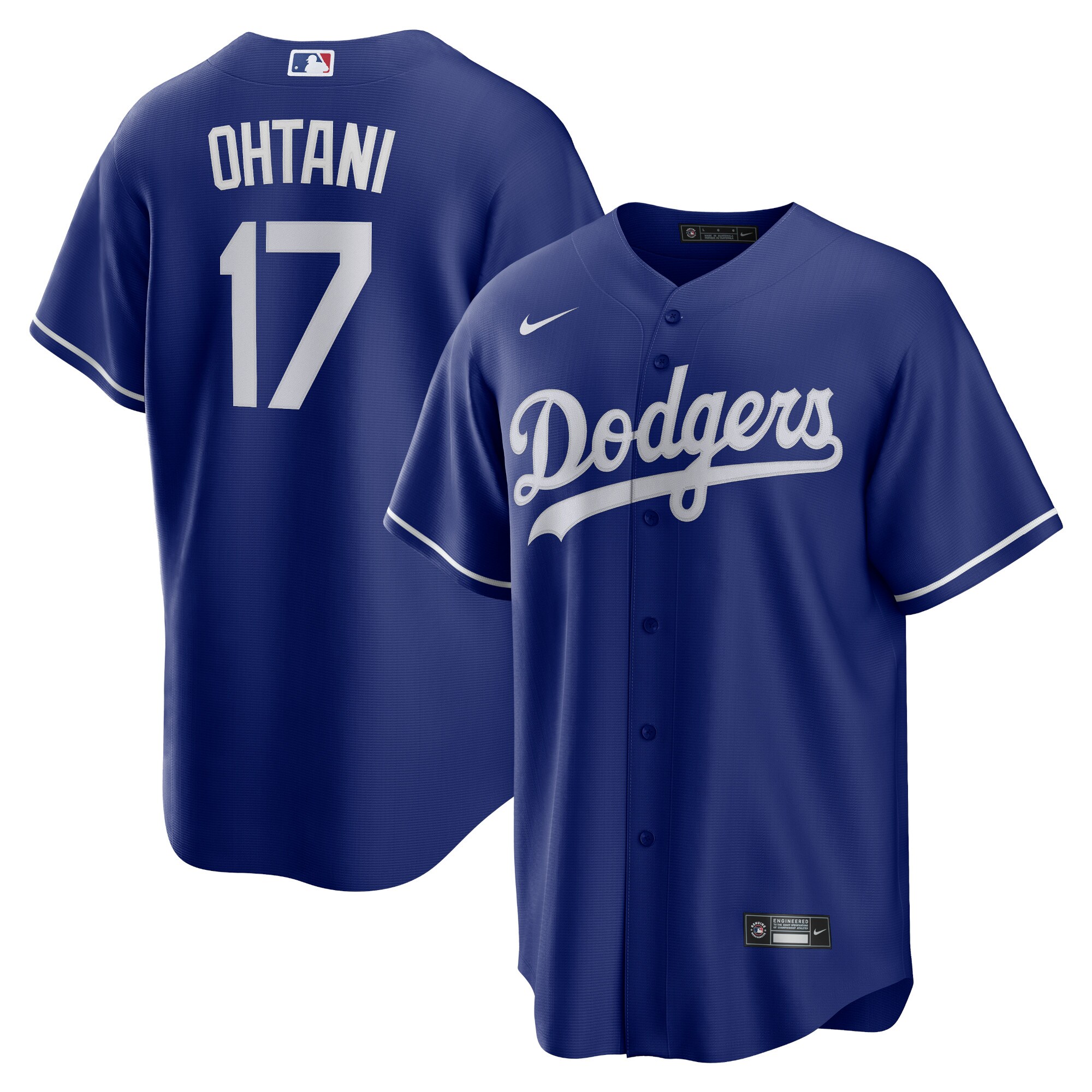 Men's Los Angeles Dodgers Shohei Ohtani Royal Alternate Player Jersey