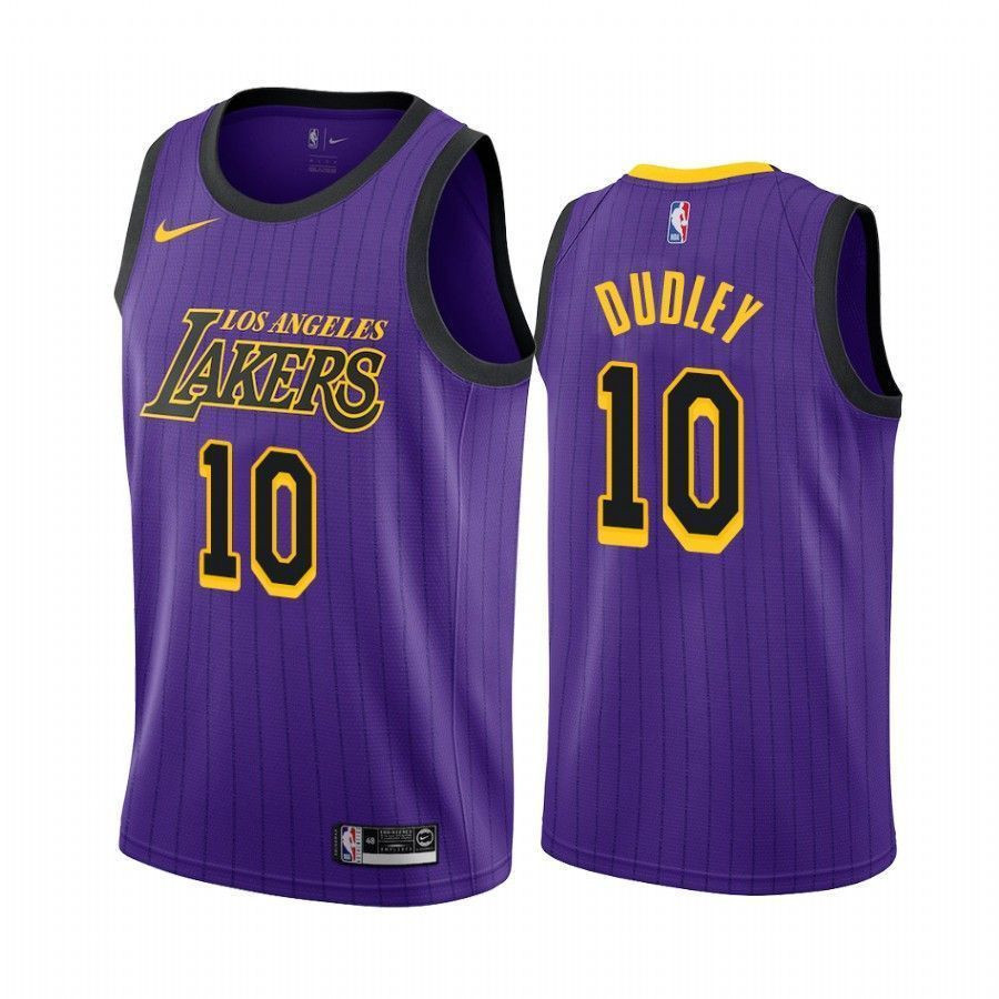 Men's Los Angeles Lakers Jared Dudley 10 City Men's Jersey