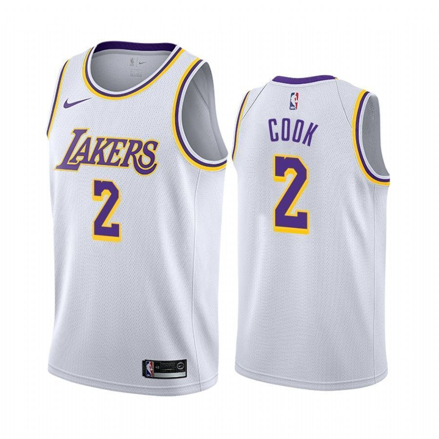 Men's Los Angeles Lakers Quinn Cook 2 Association Jersey