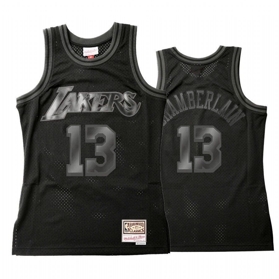 Men's Los Angeles Lakers Wilt Chamberlain 13 Throwback Tonal Jersey