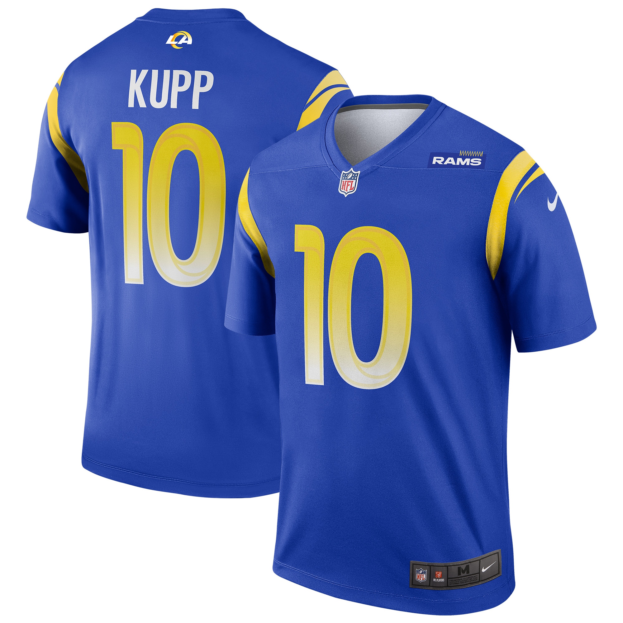 Men's Los Angeles Rams Cooper Kupp Royal Team Legend Player Performance Top Js2395