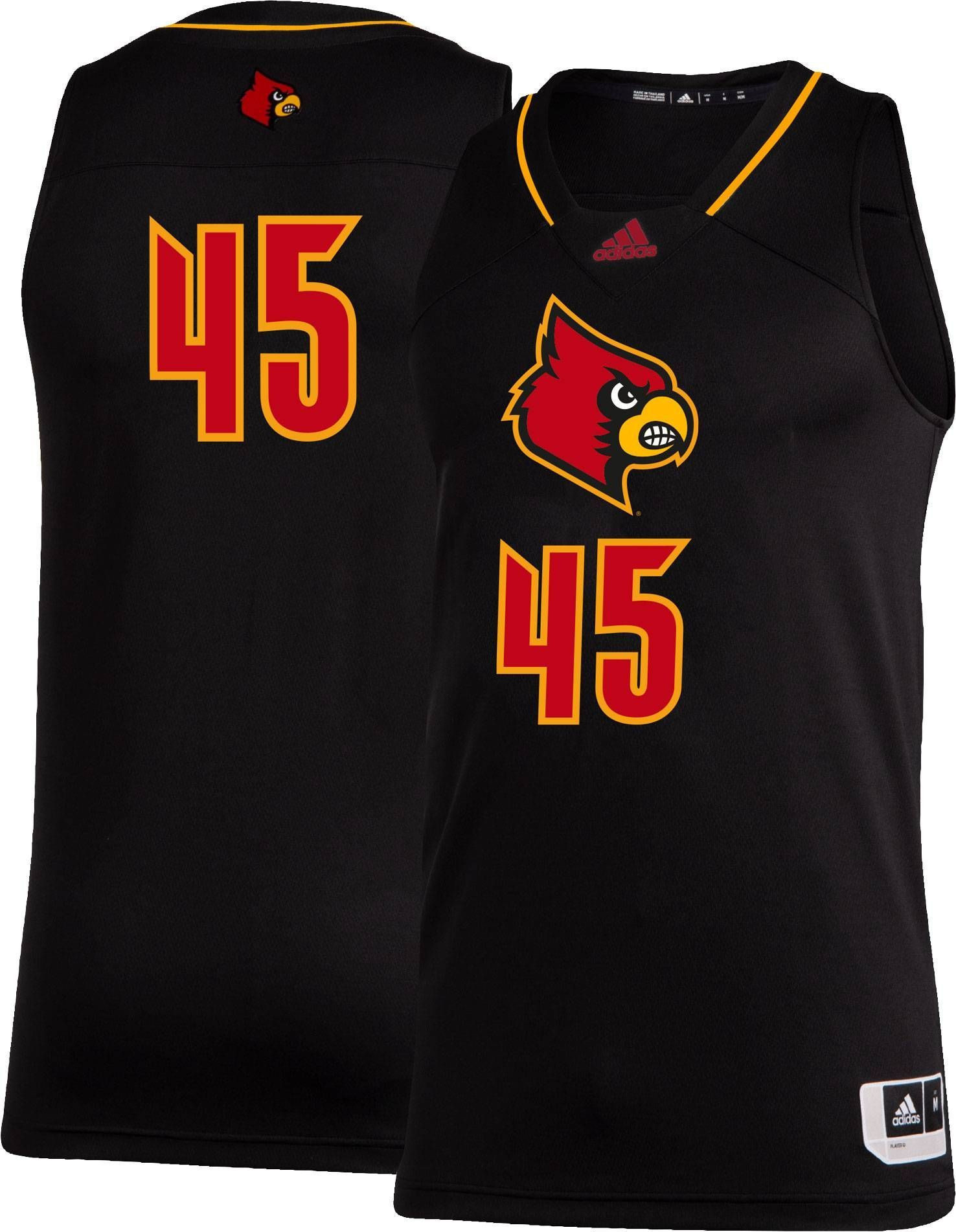 Men's Louisville Cardinals Swingman Black Jersey