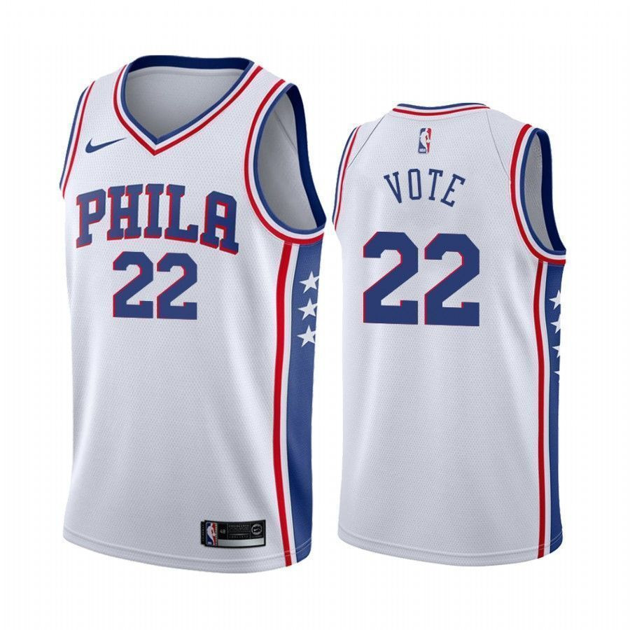 Men's Matisse Thybulle Vote 76ers Association Jersey