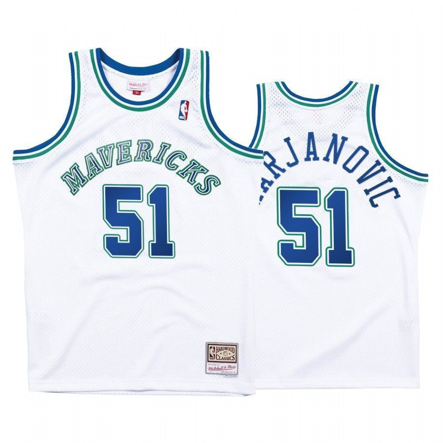 Men's Mavericks Boban Marjanovic 51 Hardwood Classics Jersey