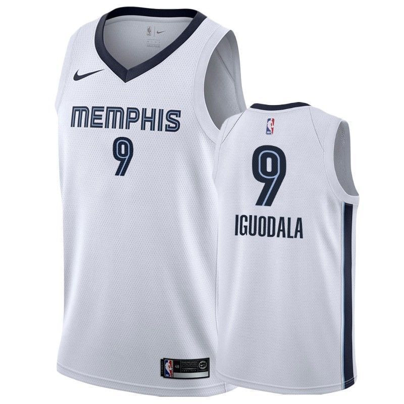 Men's Memphis Grizzlies Andre Iguodala 9 Association Jersey