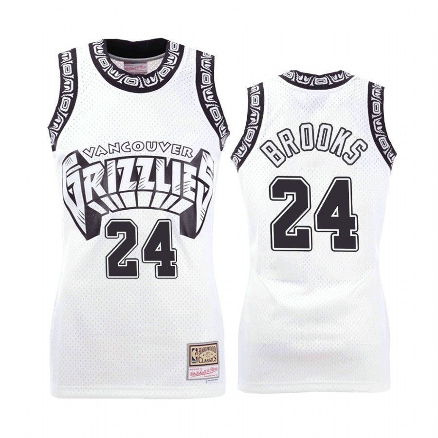 Men's Memphis Grizzlies Dillon Brooks 24 White Concord Collection Jersey