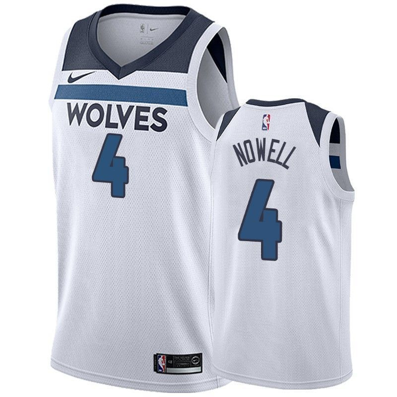 Men's Minnesota Timberwolves Jaylen Nowell 4 Association Jersey