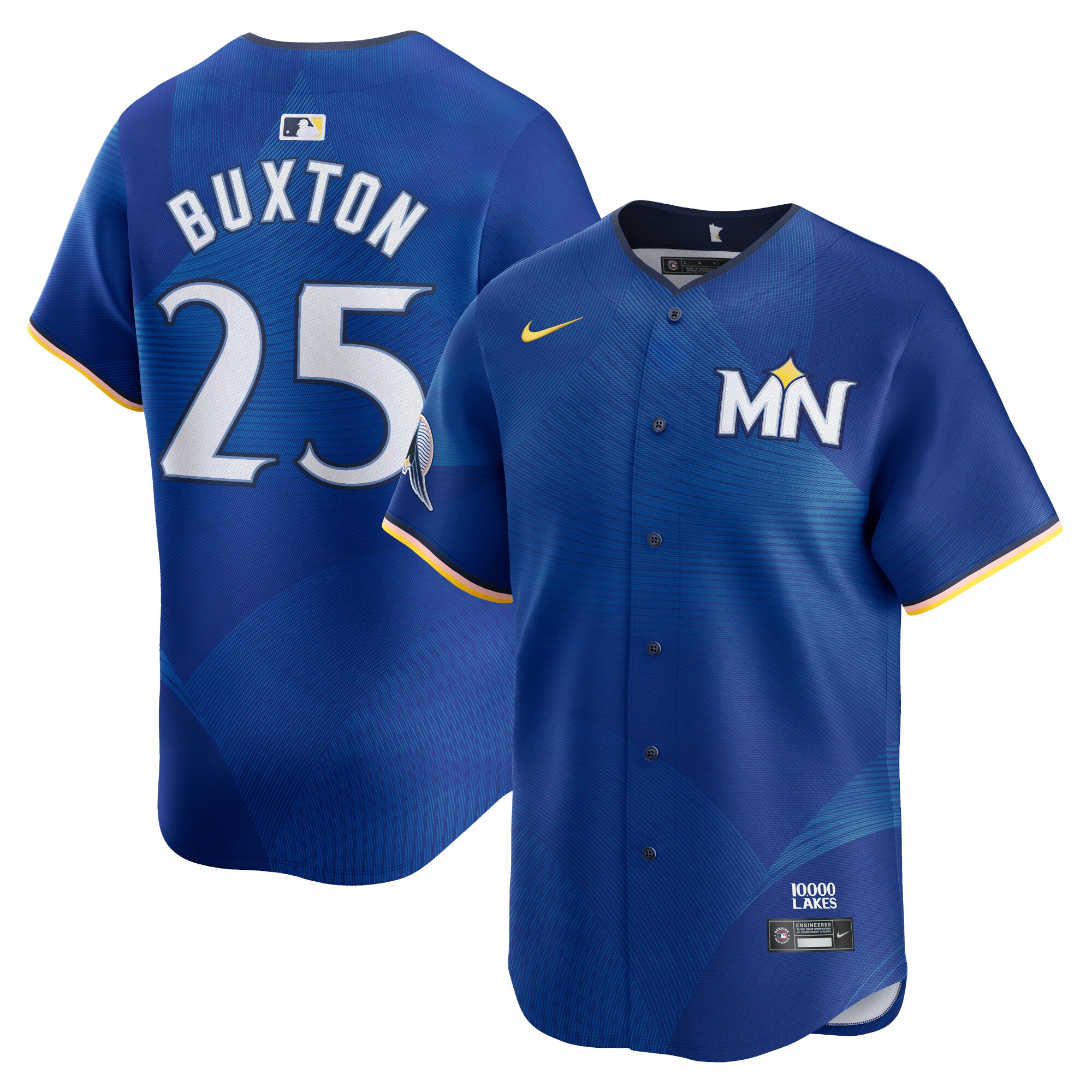 Men's Minnesota Twins Byron Buxton Royal 2024 City Connect Limited Jersey