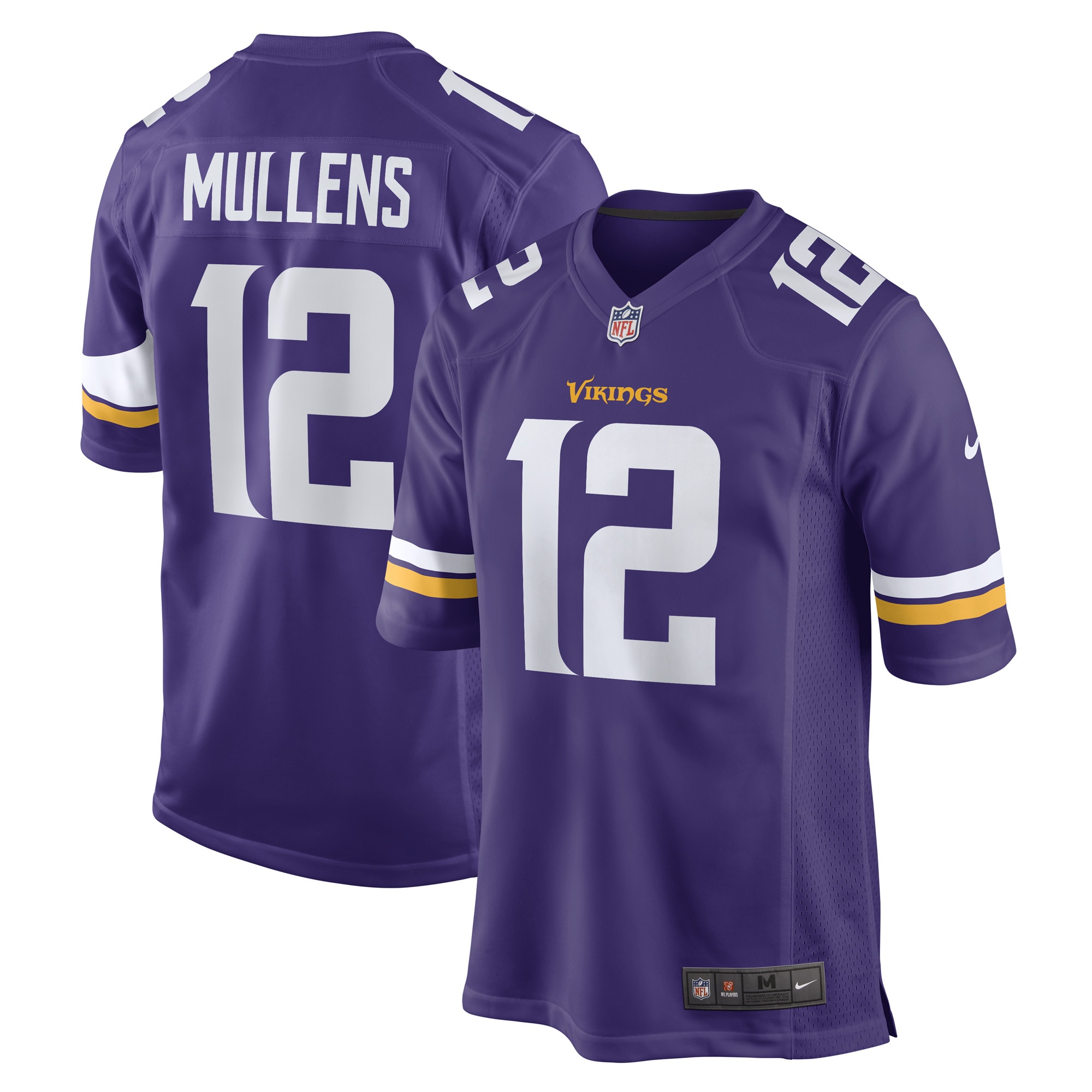 Men's Minnesota Vikings Nick Mullens Purple Game Player Jersey Js1902