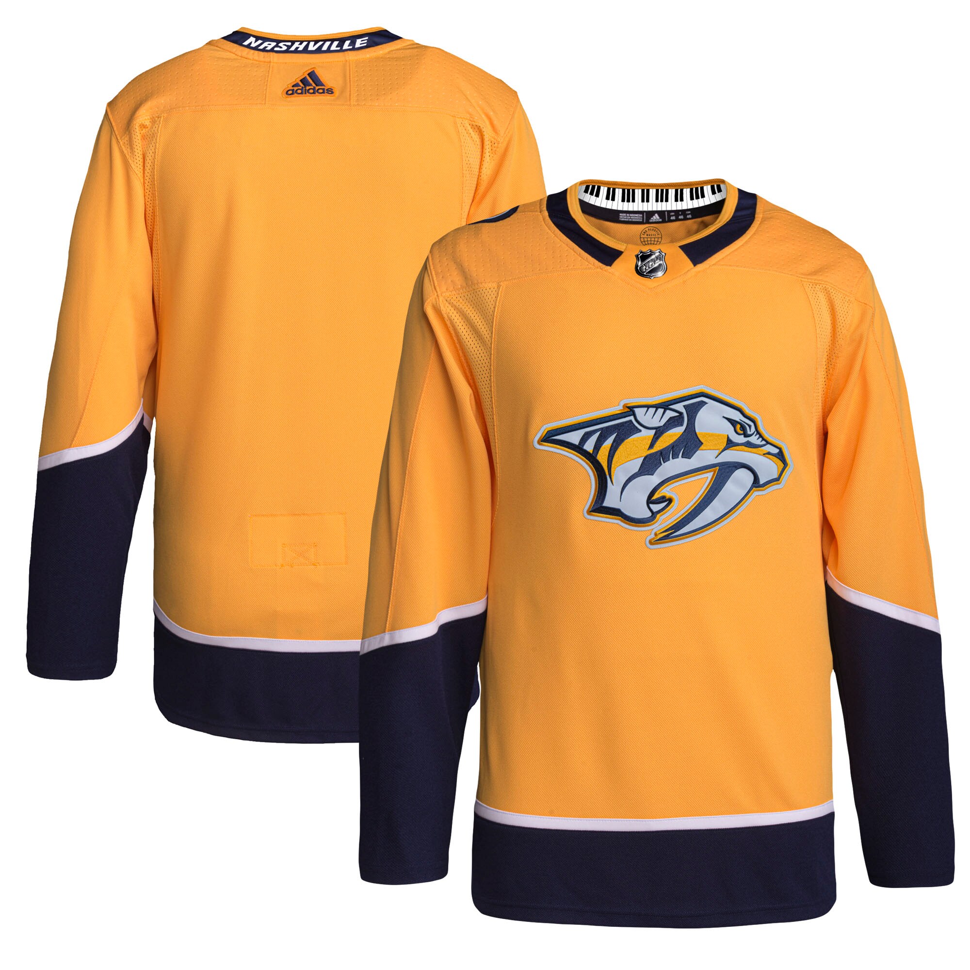 Men's Nashville Predators Gold Home Primegreen Jersey