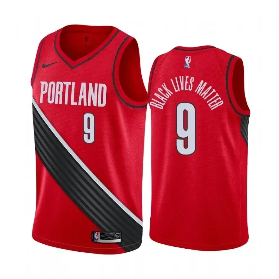 Men's Nassir Little Black Lives Matter Blazers Statet Jersey
