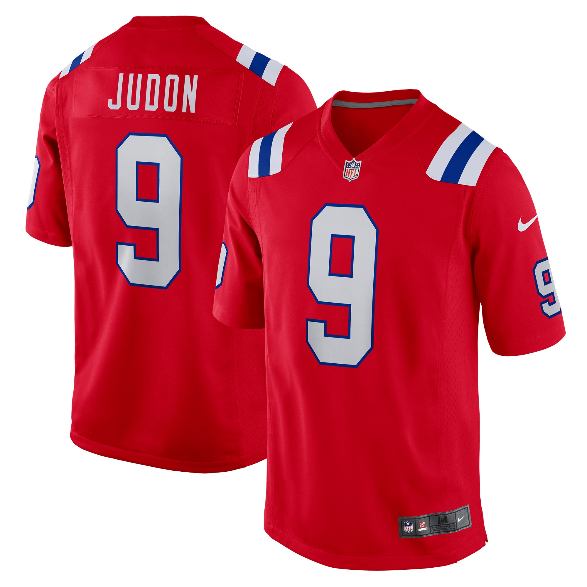 Men's New England Patriots Matthew Judon Red Game Jersey Js3299