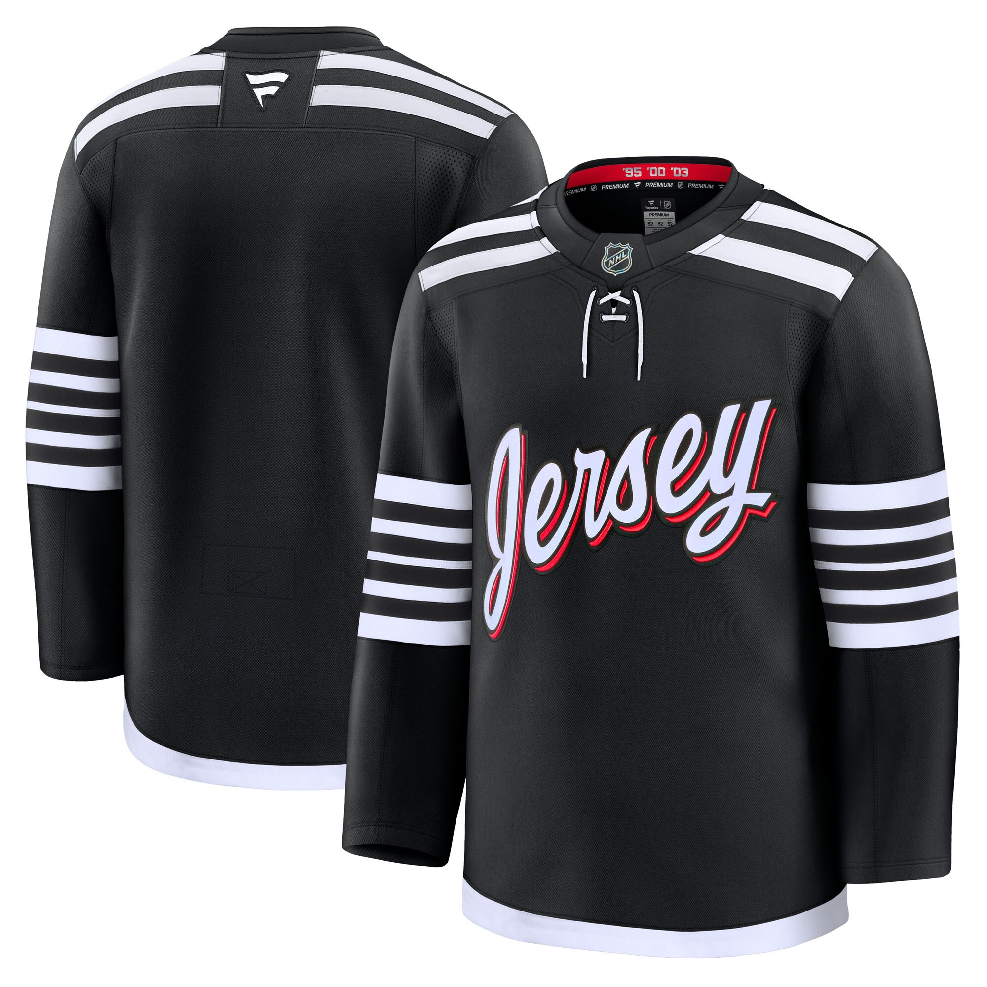 Men's New Jersey Devils Black Alternate Premium Jersey