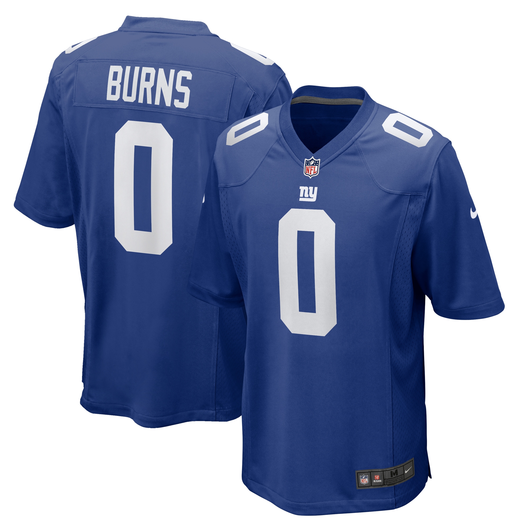Men's New York Giants Brian Burns Royal Team Game Jersey Js5457